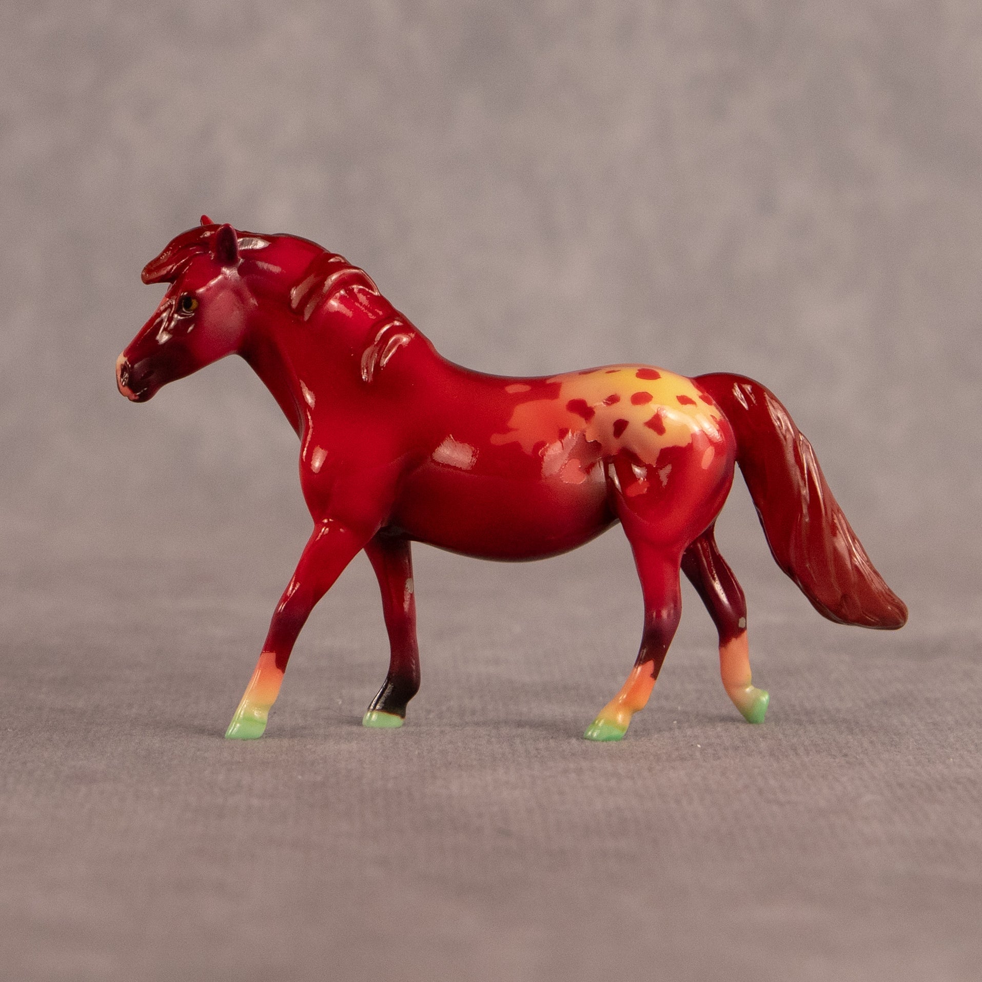 Lady L'Pomme OOAK Chip Pony by Jamie Adamson EQ26