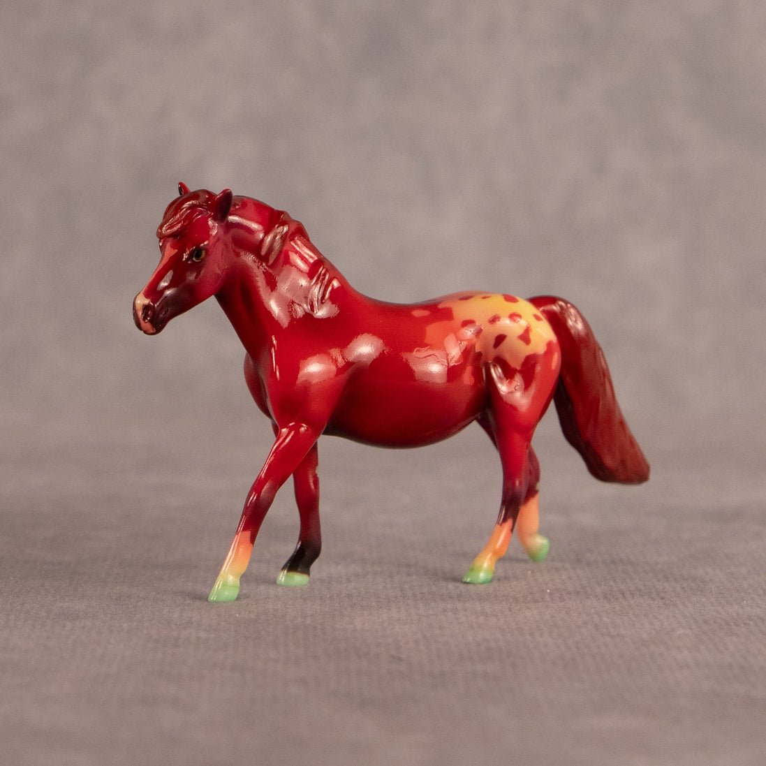 Lady L'Pomme OOAK Chip Pony by Jamie Adamson EQ26