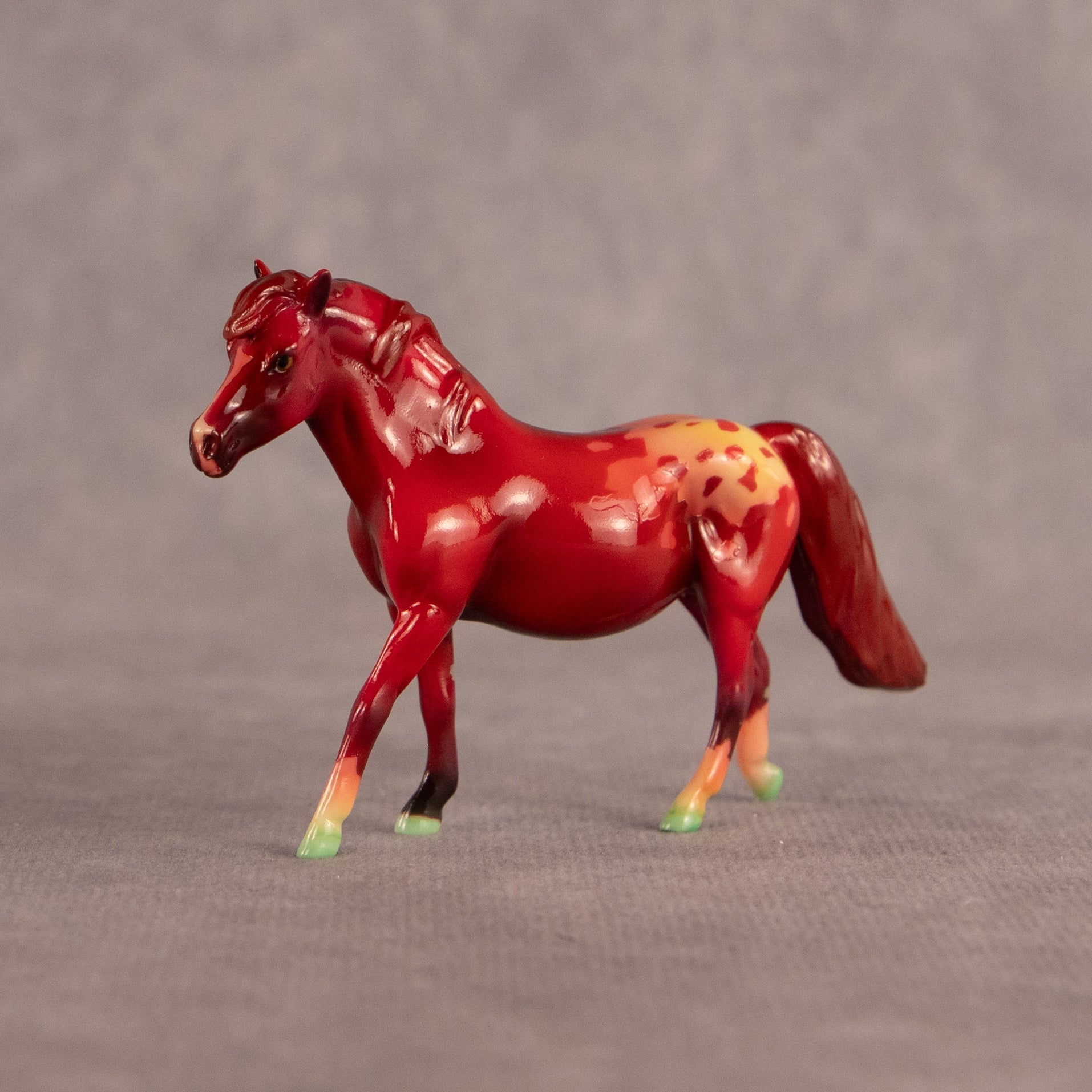 Lady L'Pomme OOAK Chip Pony by Jamie Adamson EQ26