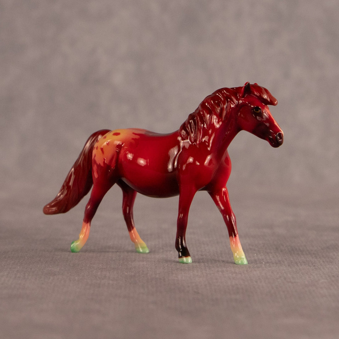 Lady L'Pomme OOAK Chip Pony by Jamie Adamson EQ26