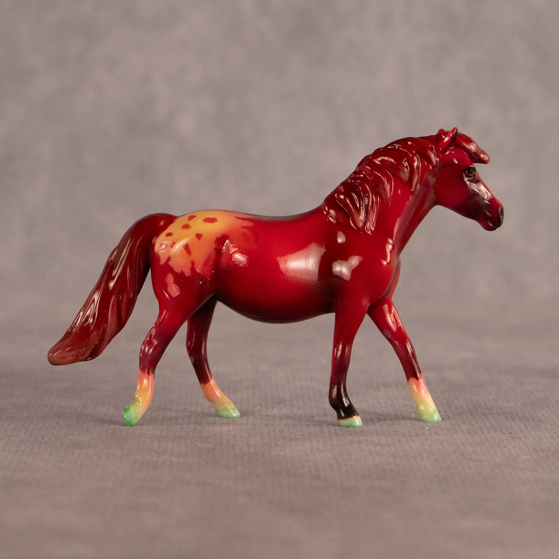 Lady L'Pomme OOAK Chip Pony by Jamie Adamson EQ26