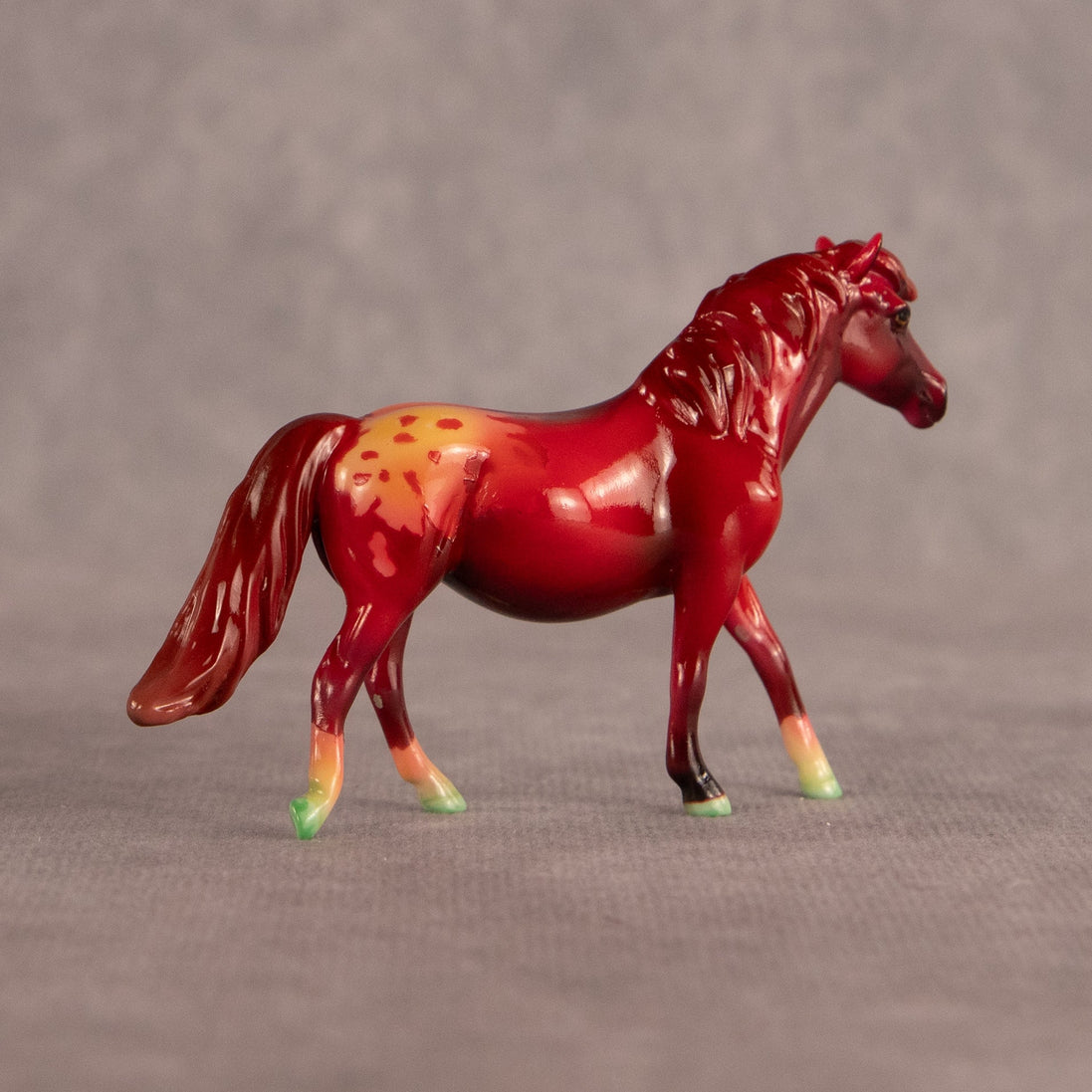 Lady L'Pomme OOAK Chip Pony by Jamie Adamson EQ26