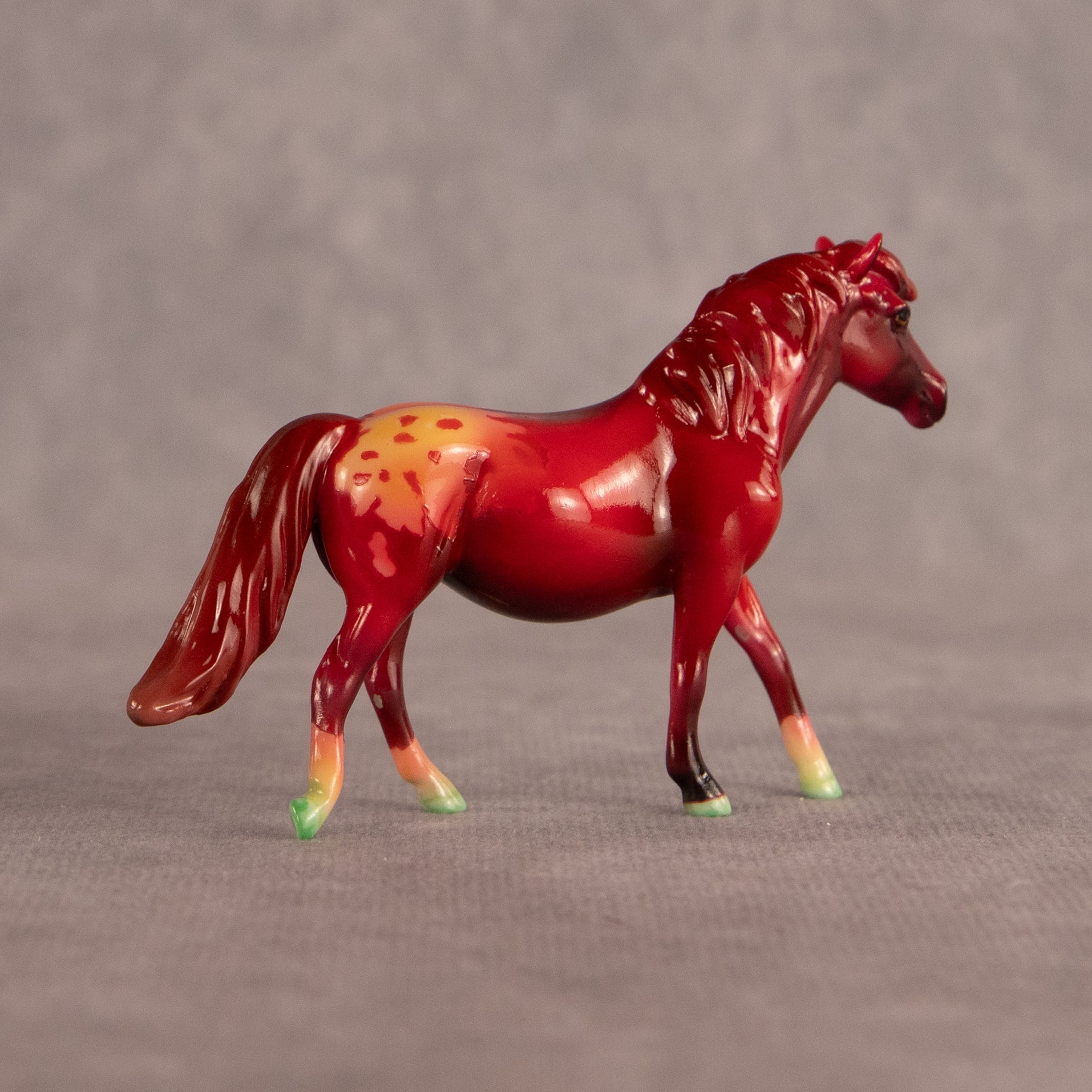 Lady L'Pomme OOAK Chip Pony by Jamie Adamson EQ26