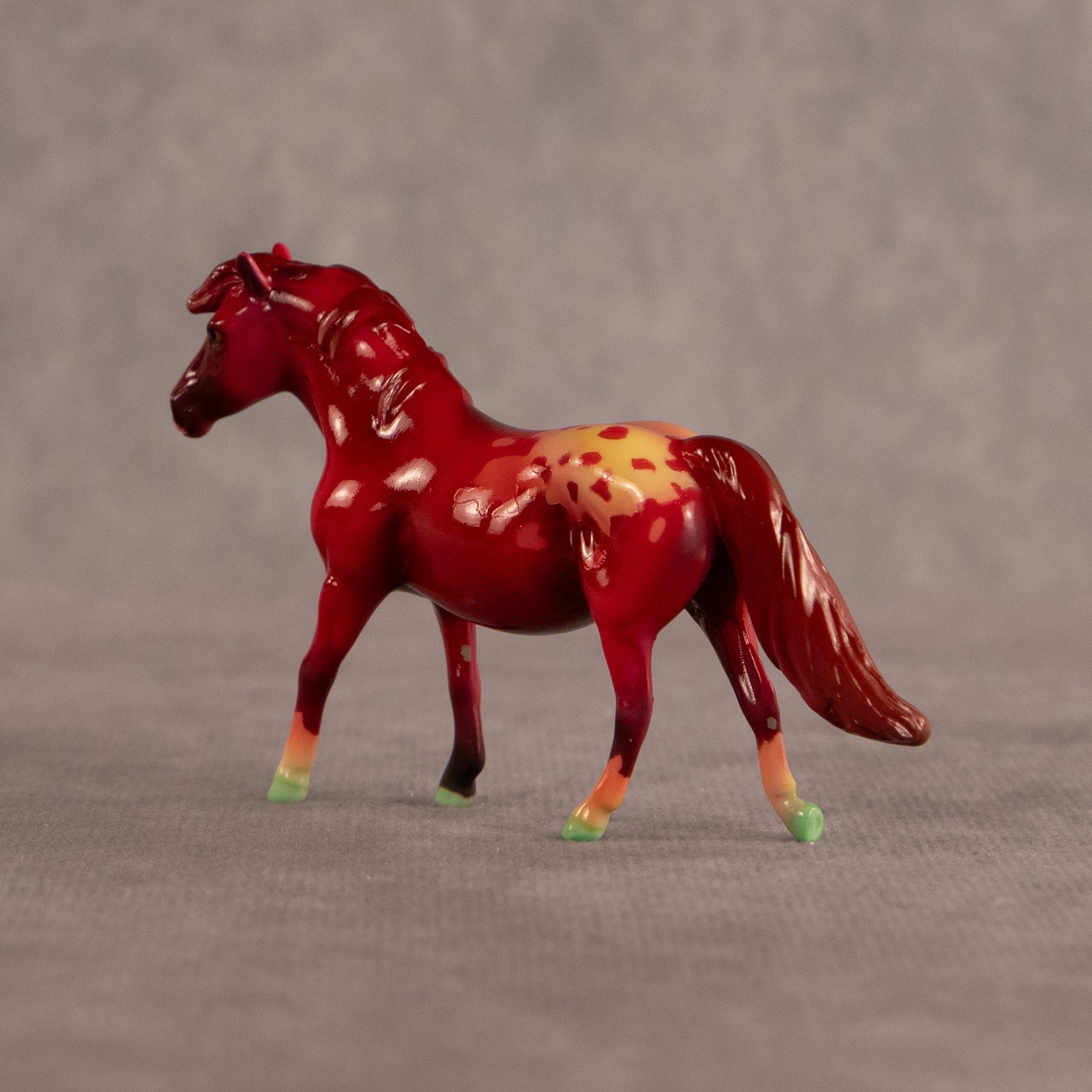 Lady L'Pomme OOAK Chip Pony by Jamie Adamson EQ26