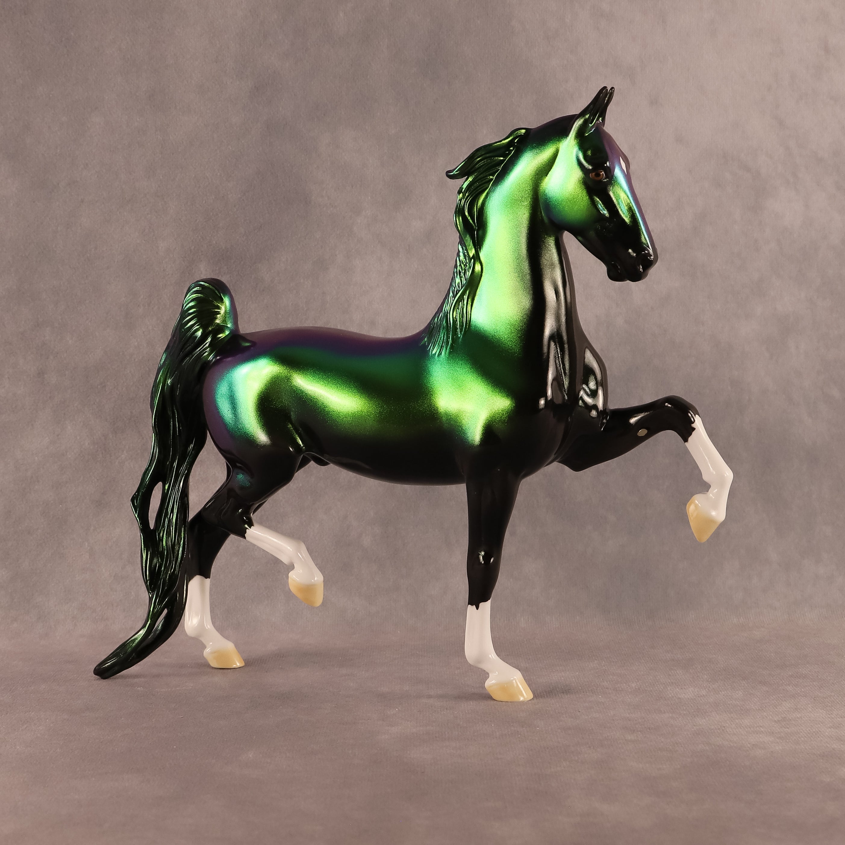 Last Green Second OOAK Saddlebred by Erin Corbett EQ26