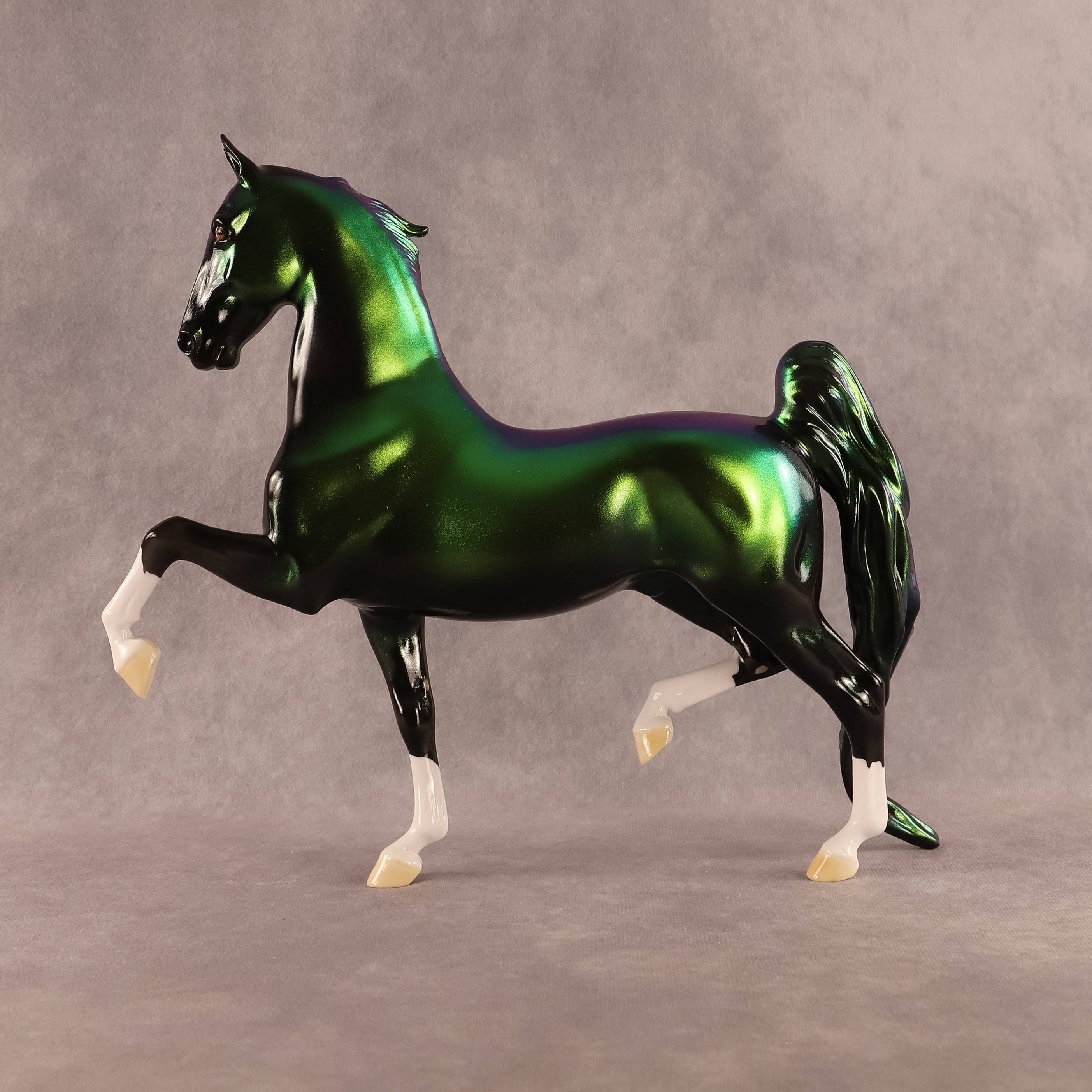 Last Green Second OOAK Saddlebred by Erin Corbett EQ26