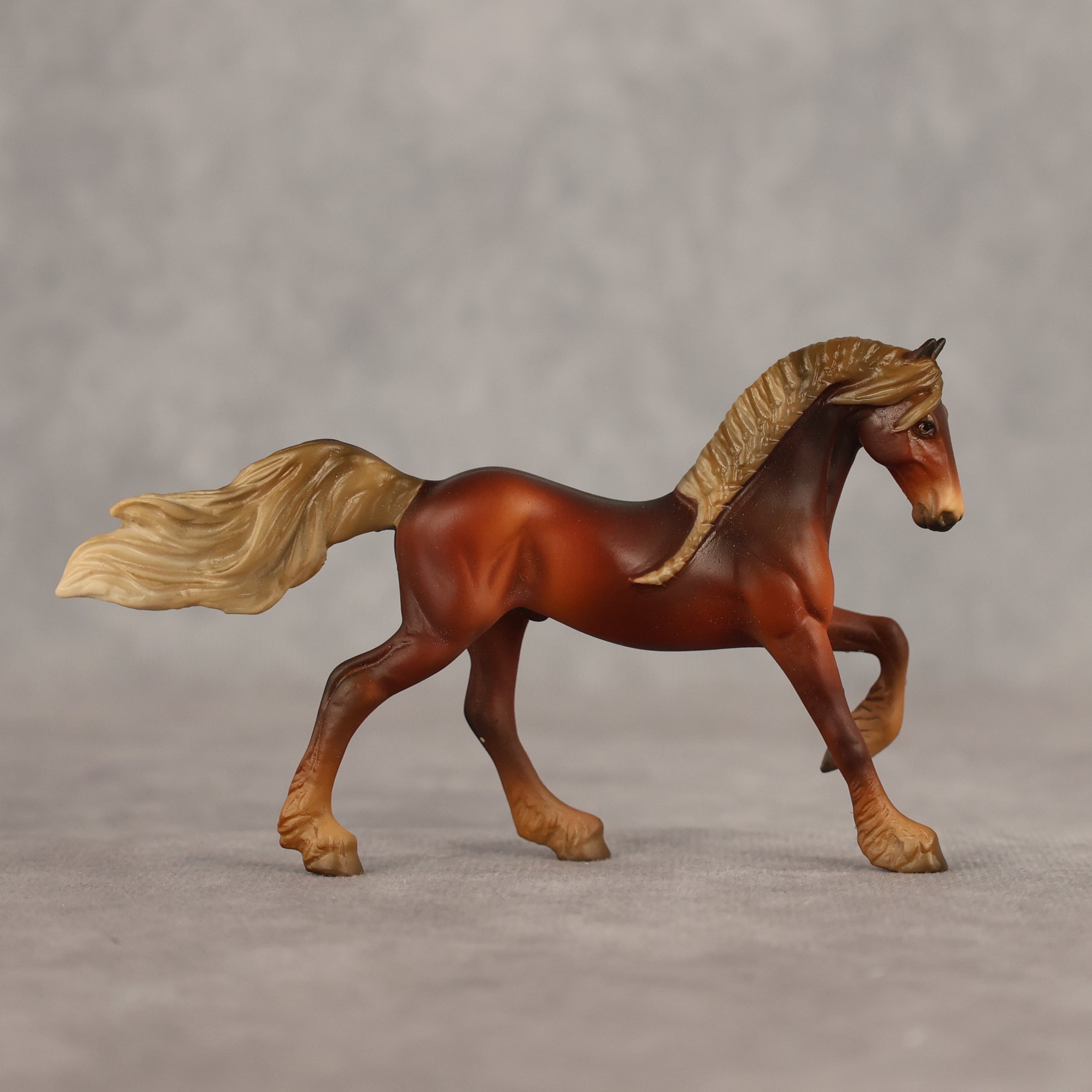 Launch The Ravens OOAK FCM Chip Friesian by Jess Hamill SHCF26