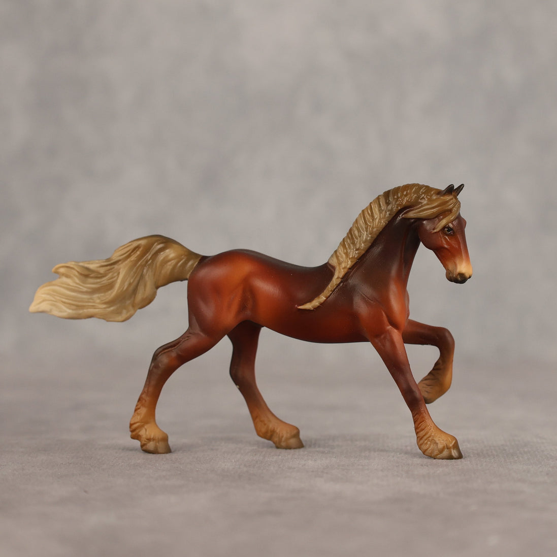 Launch The Ravens OOAK FCM Chip Friesian by Jess Hamill SHCF26