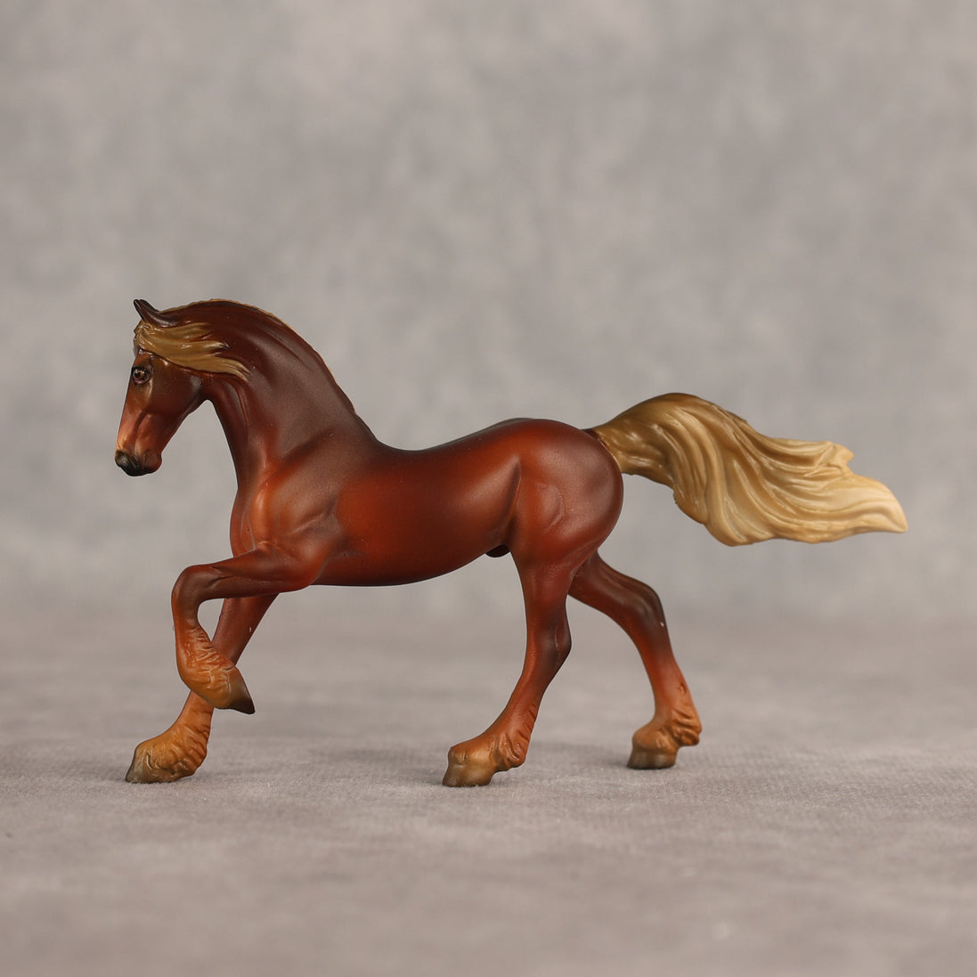 Launch The Ravens OOAK FCM Chip Friesian by Jess Hamill SHCF26