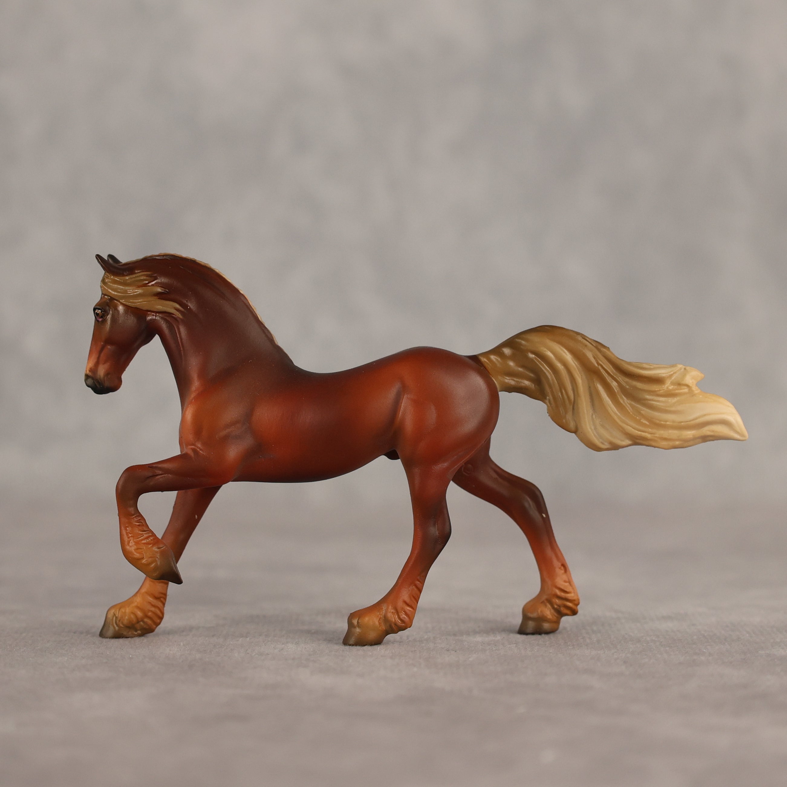Launch The Ravens OOAK FCM Chip Friesian by Jess Hamill SHCF26