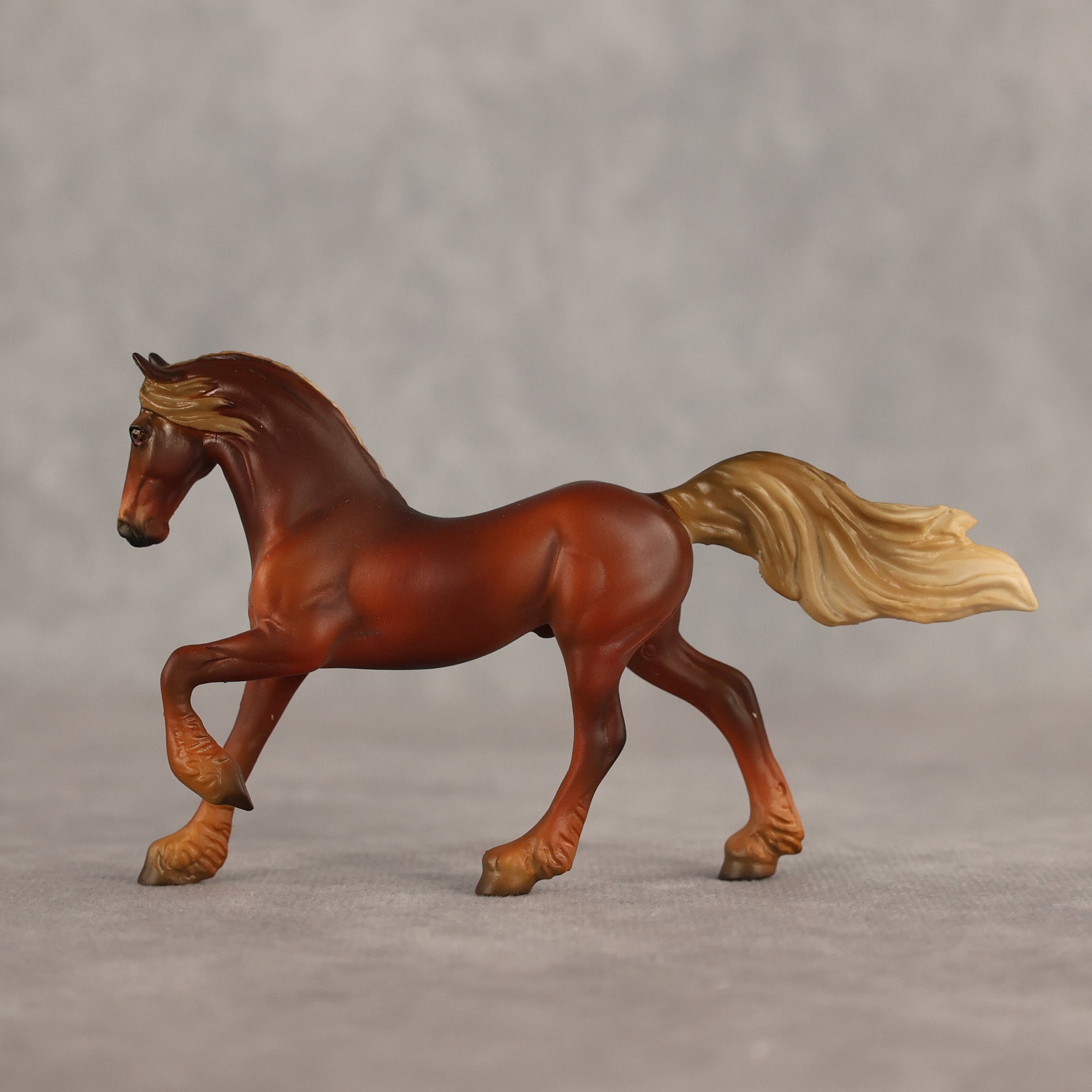 Launch The Ravens OOAK FCM Chip Friesian by Jess Hamill SHCF26
