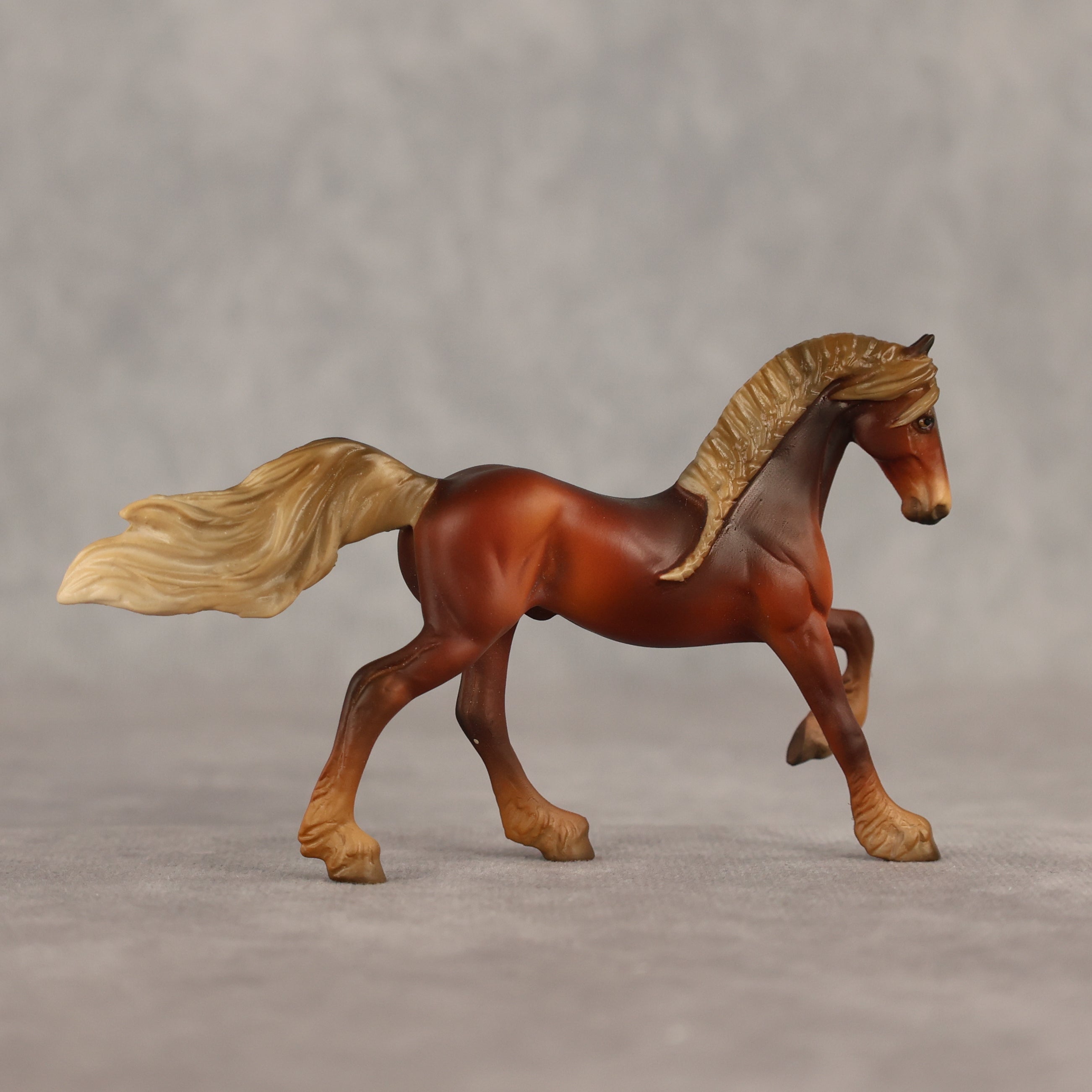 Launch The Ravens OOAK FCM Chip Friesian by Jess Hamill SHCF26