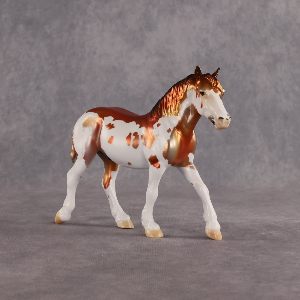 Bronze Glow OOAK Pebble Drafter by Dawn Quick SHCF26