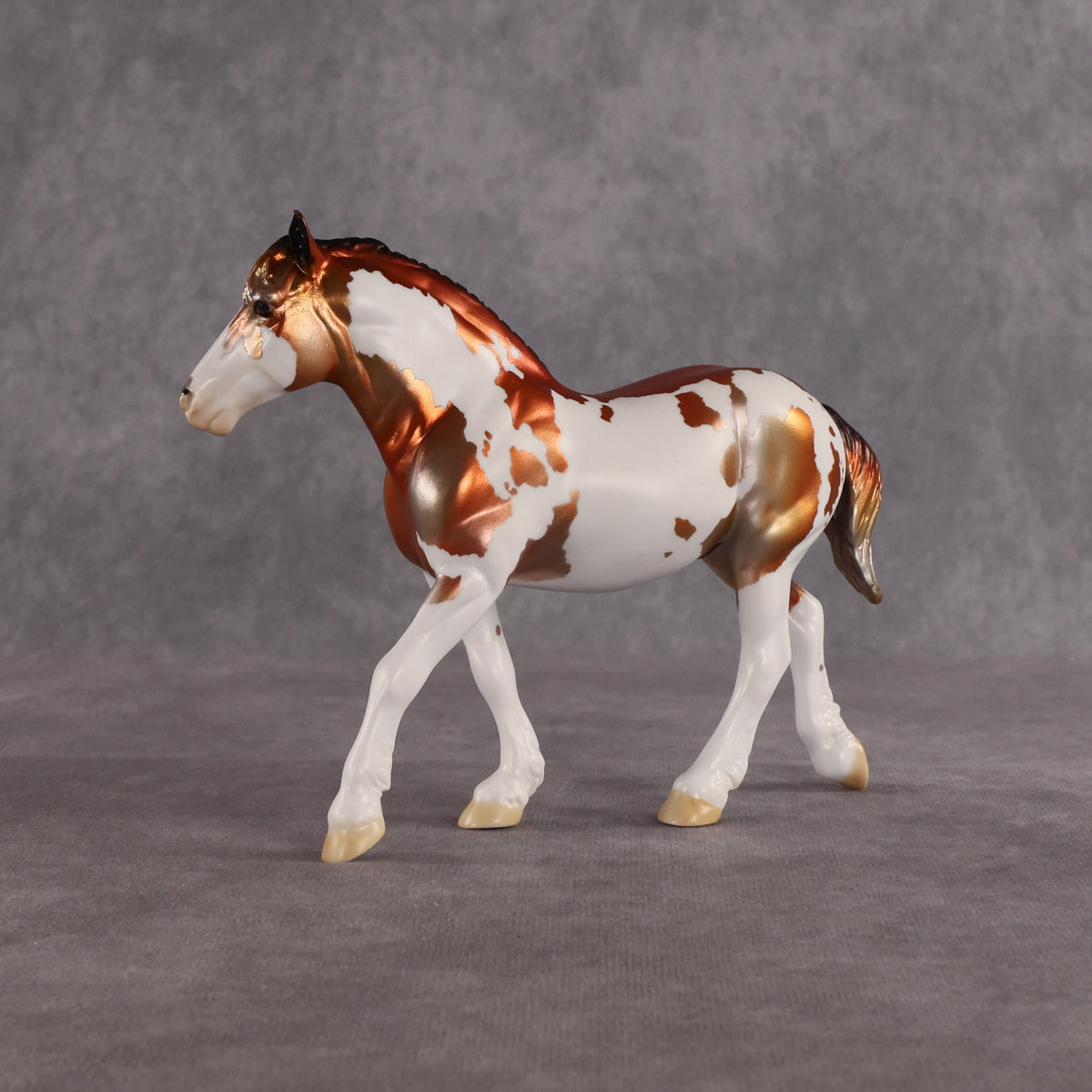 Bronze Glow OOAK Pebble Drafter by Dawn Quick SHCF26