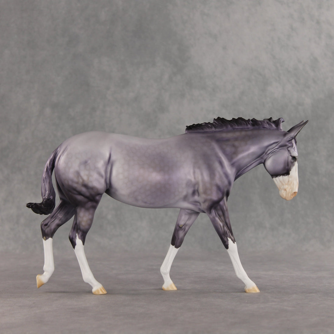 Lavender Morning OOAK FCM Large Mule by Dawn Quick VV26