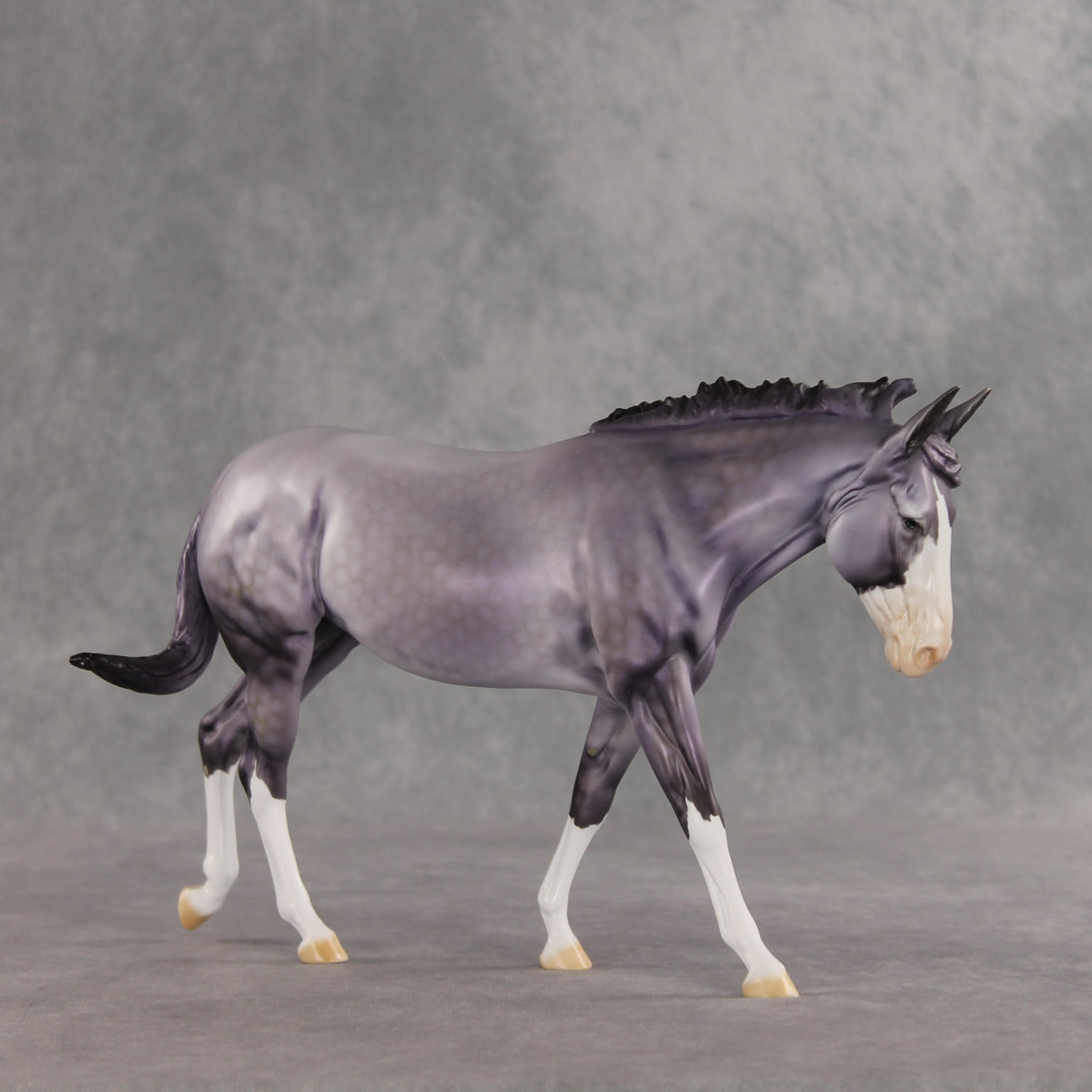 Lavender Morning OOAK FCM Large Mule by Dawn Quick VV26