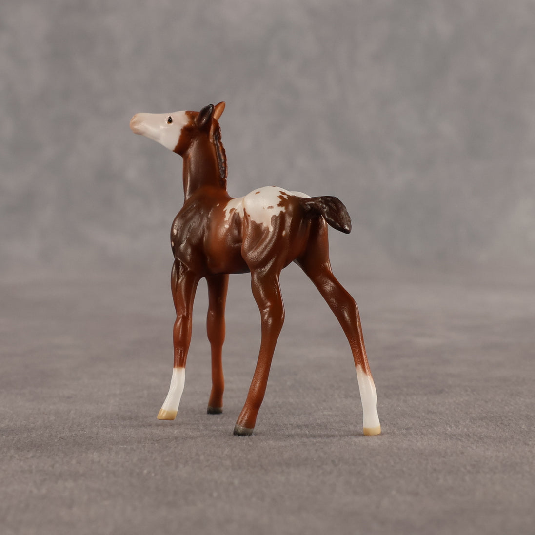 Maple & Leif OOAK Chip FCM Stock Horse & Chip Foal by Anna Rieck SCD26