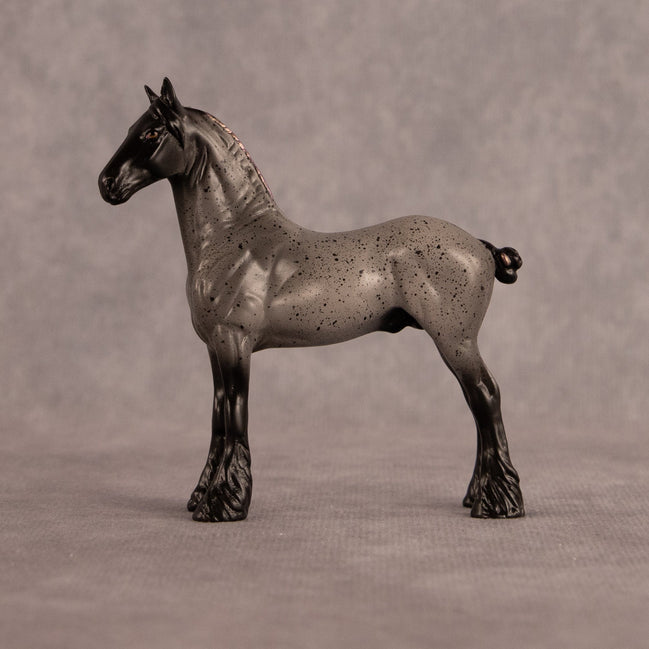Little Boy Blue (Roan) OOAK Chip Standing Drafter by Anna Rieck EQ26