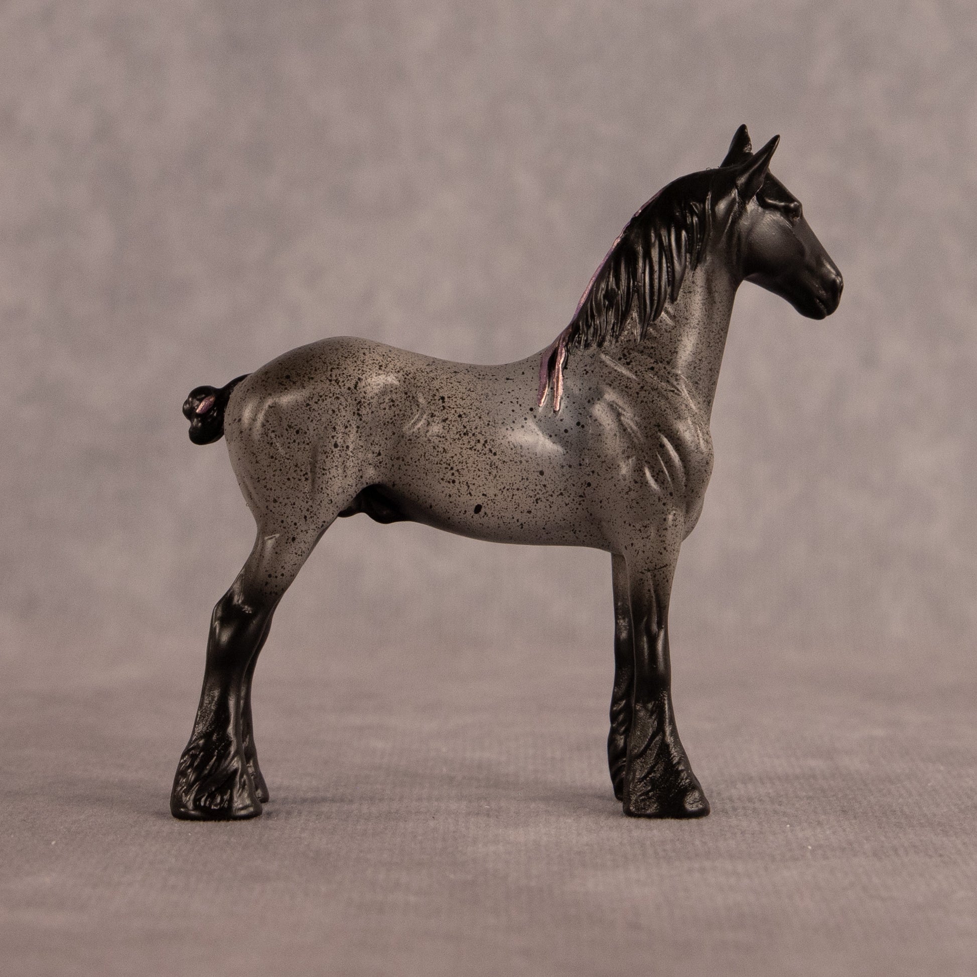 Little Boy Blue (Roan) OOAK Chip Standing Drafter by Anna Rieck EQ26