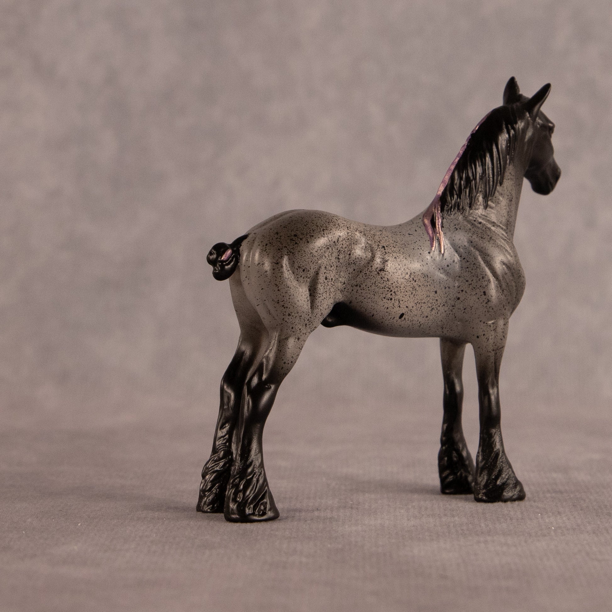 Little Boy Blue (Roan) OOAK Chip Standing Drafter by Anna Rieck EQ26