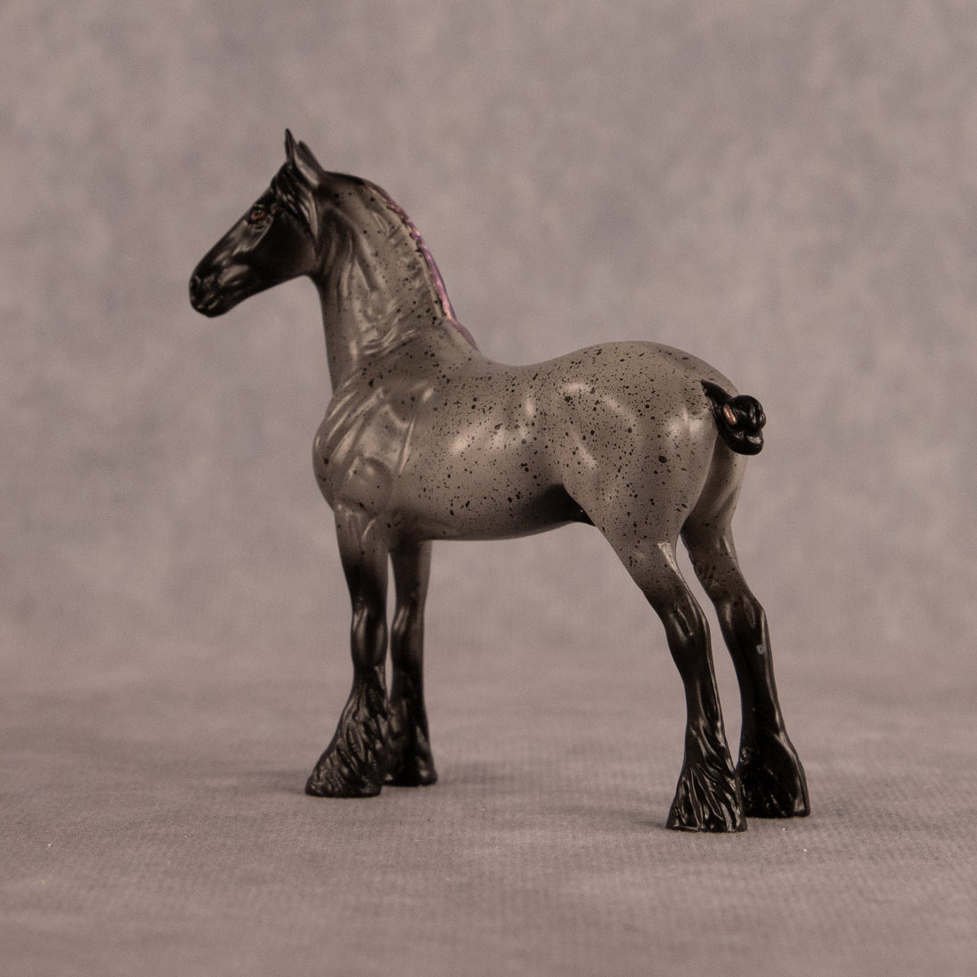Little Boy Blue (Roan) OOAK Chip Standing Drafter by Anna Rieck EQ26