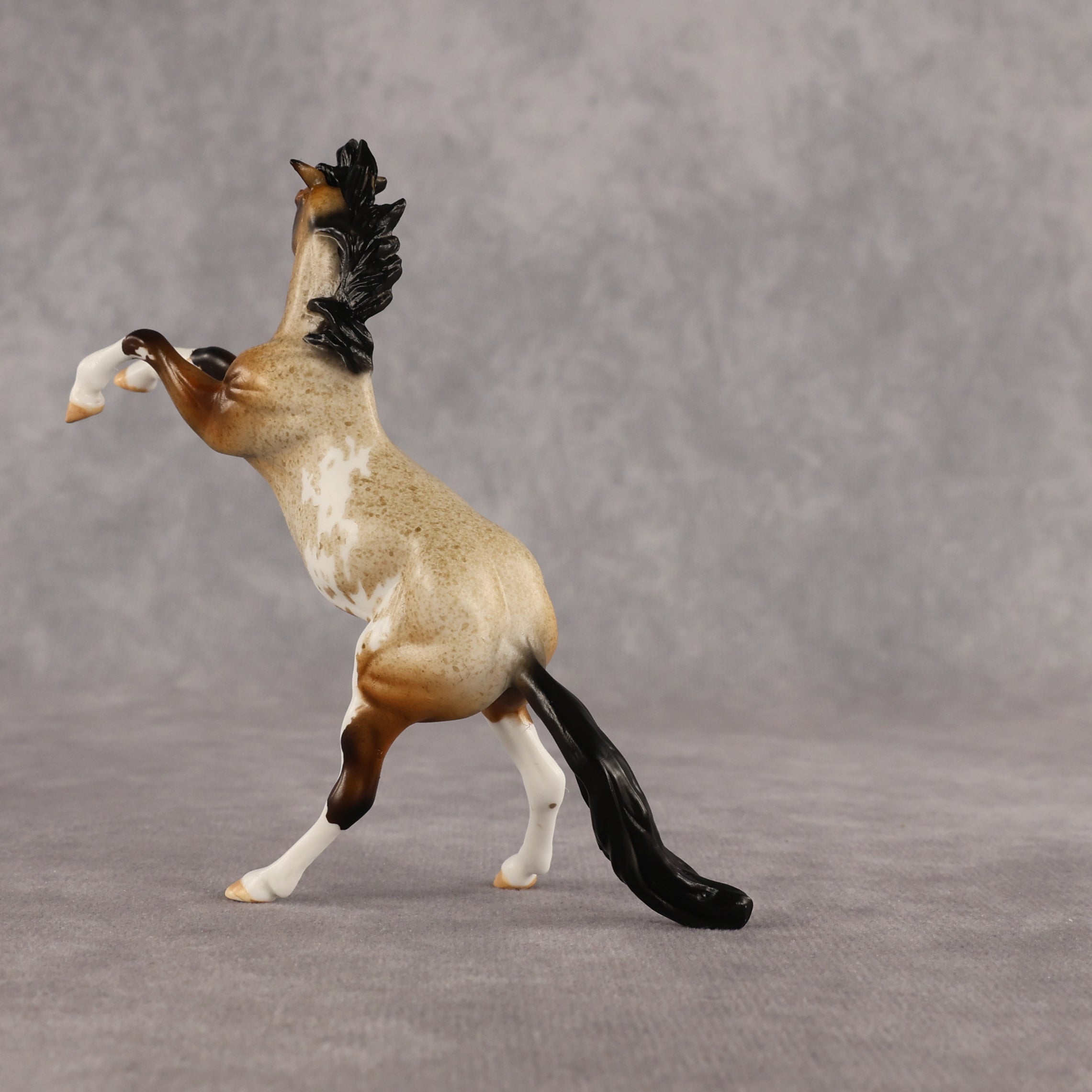 Lord of the Flockies OOAK Chip Mustang by Dawn Quick EQ26