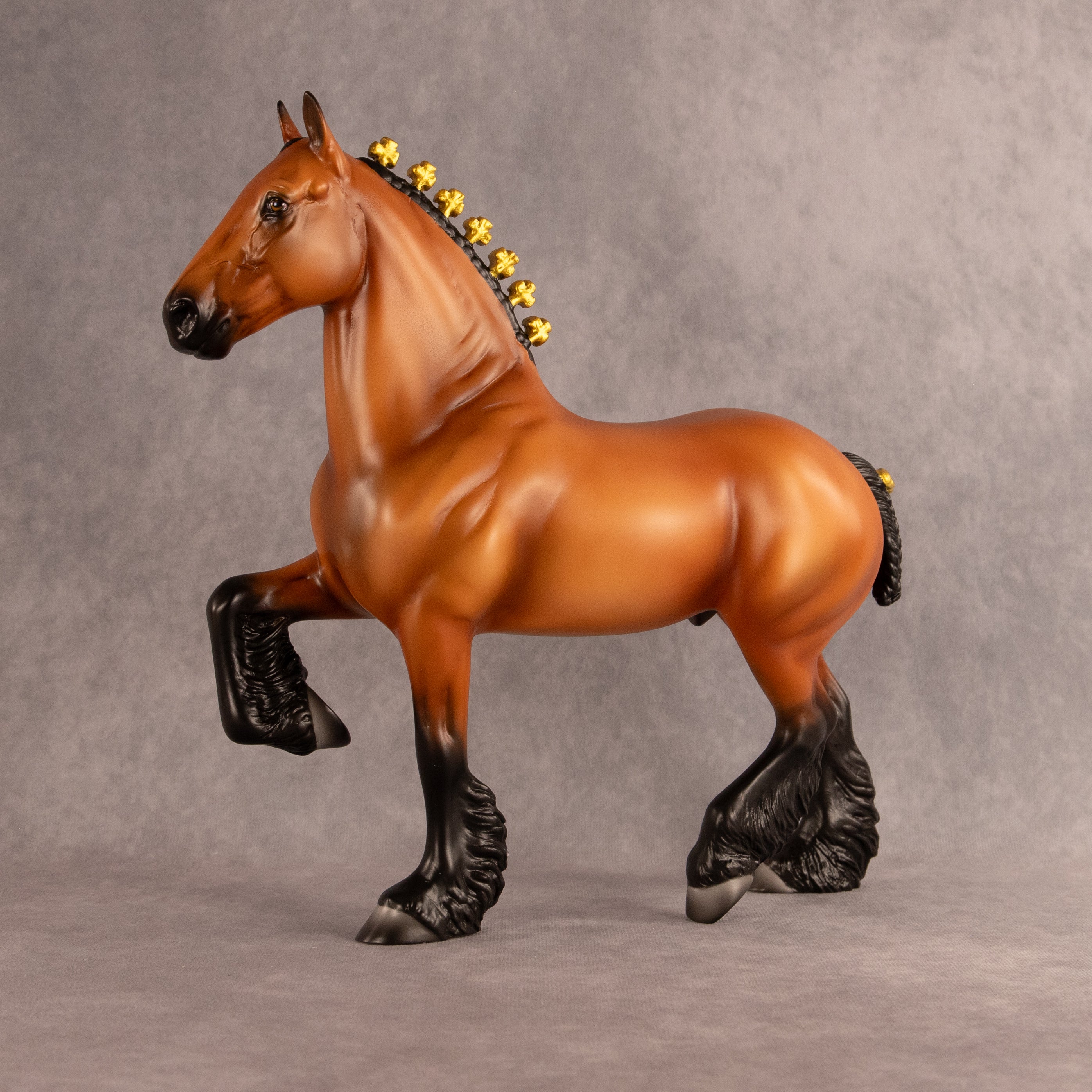 Love Struck OOAK Trotting Drafter by Madi Wiseman EQ26