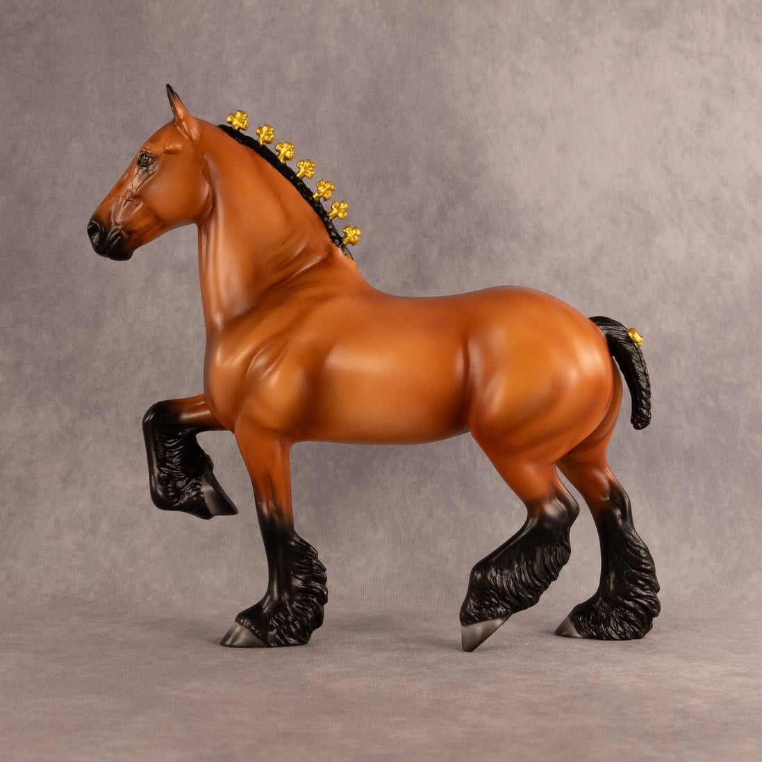 Love Struck OOAK Trotting Drafter by Madi Wiseman EQ26