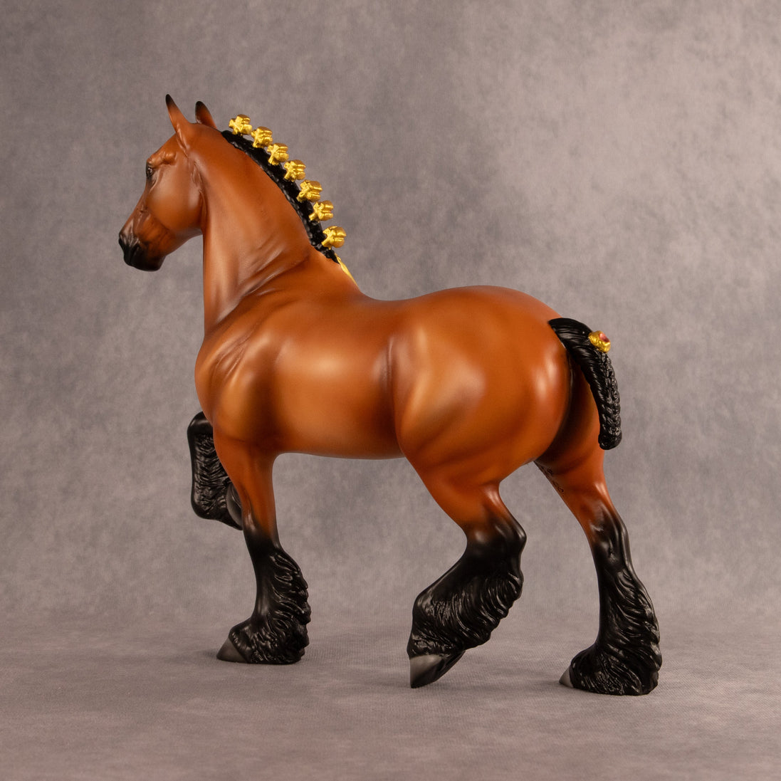 Love Struck OOAK Trotting Drafter by Madi Wiseman EQ26