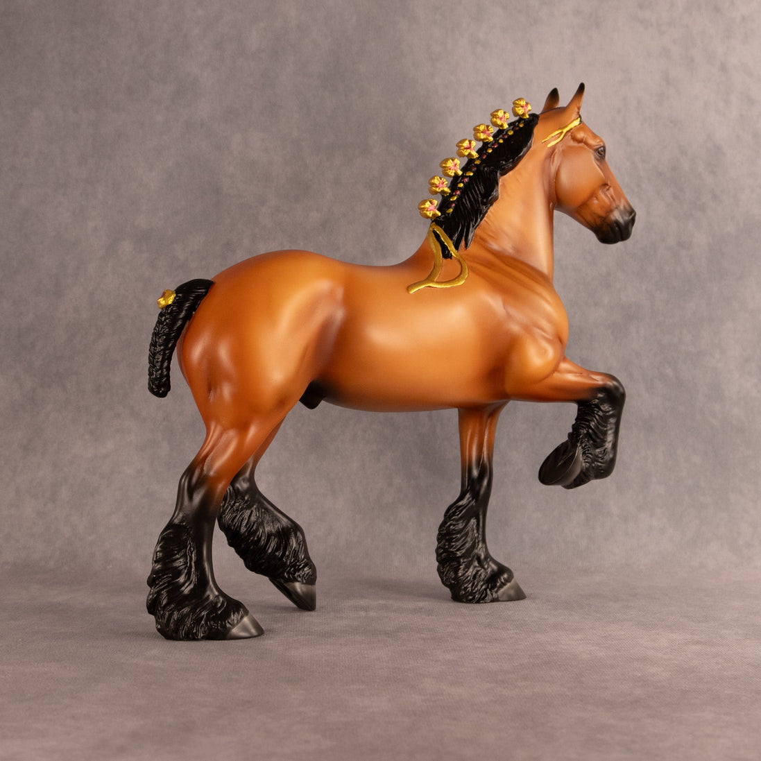 Love Struck OOAK Trotting Drafter by Madi Wiseman EQ26