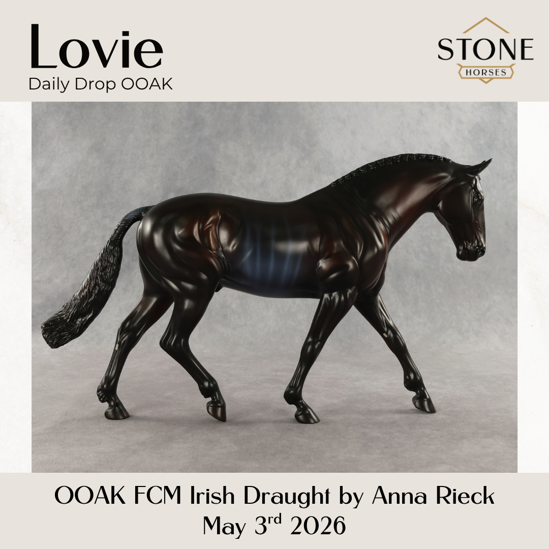 Lovie OOAK FCM Irish Draught by Anna Rieck DDOOAKs26