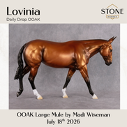 Lovinia OOAK Large Mule by Madi Wiseman DDOOAKs26
