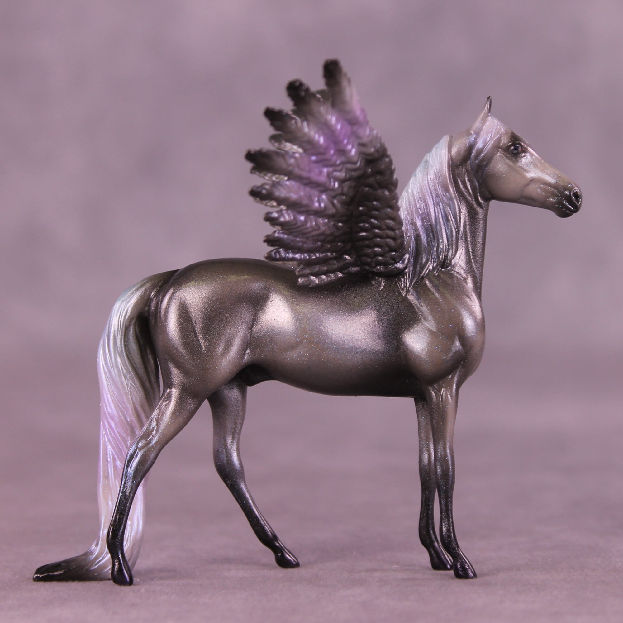 Lunar Lilac OOAK FCM Chip Morgan by Pernille Forsberg Bøjsen GS1125