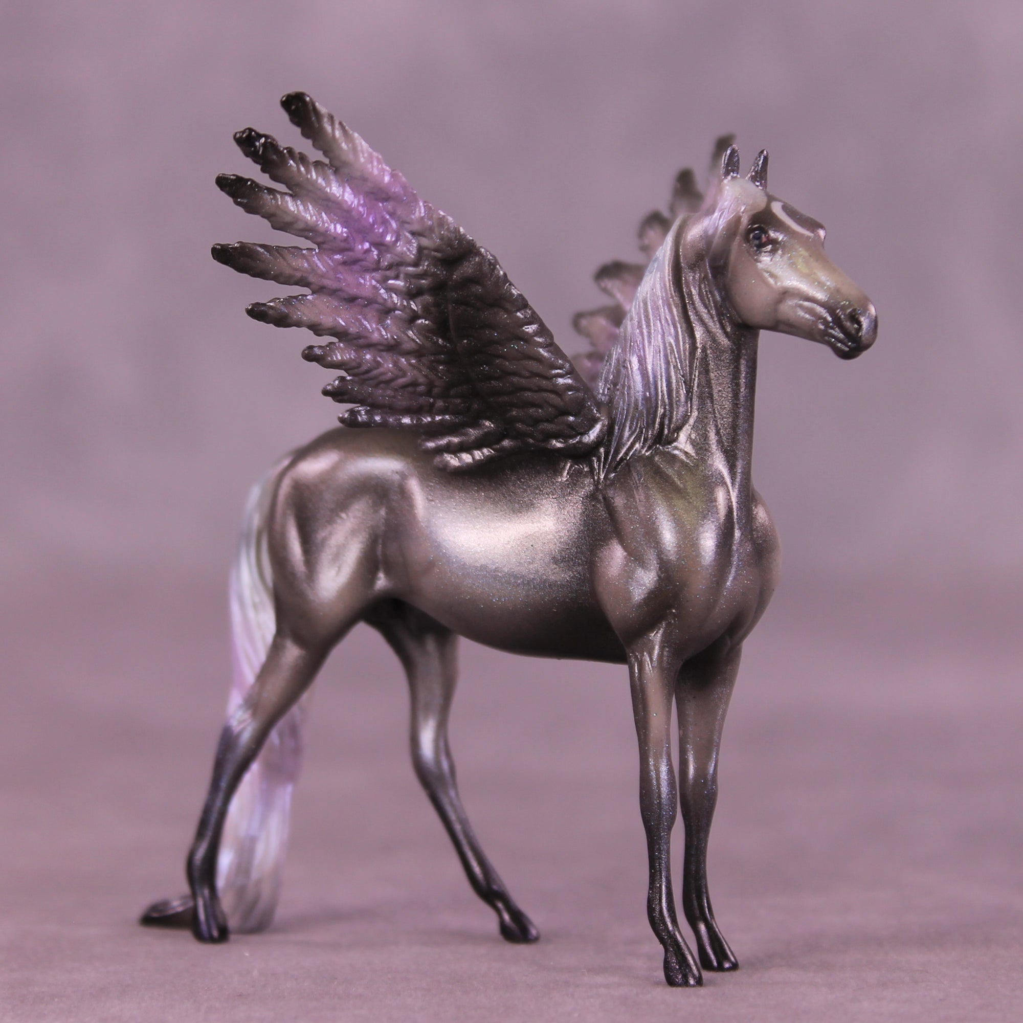 Lunar Lilac OOAK FCM Chip Morgan by Pernille Forsberg Bøjsen GS1125