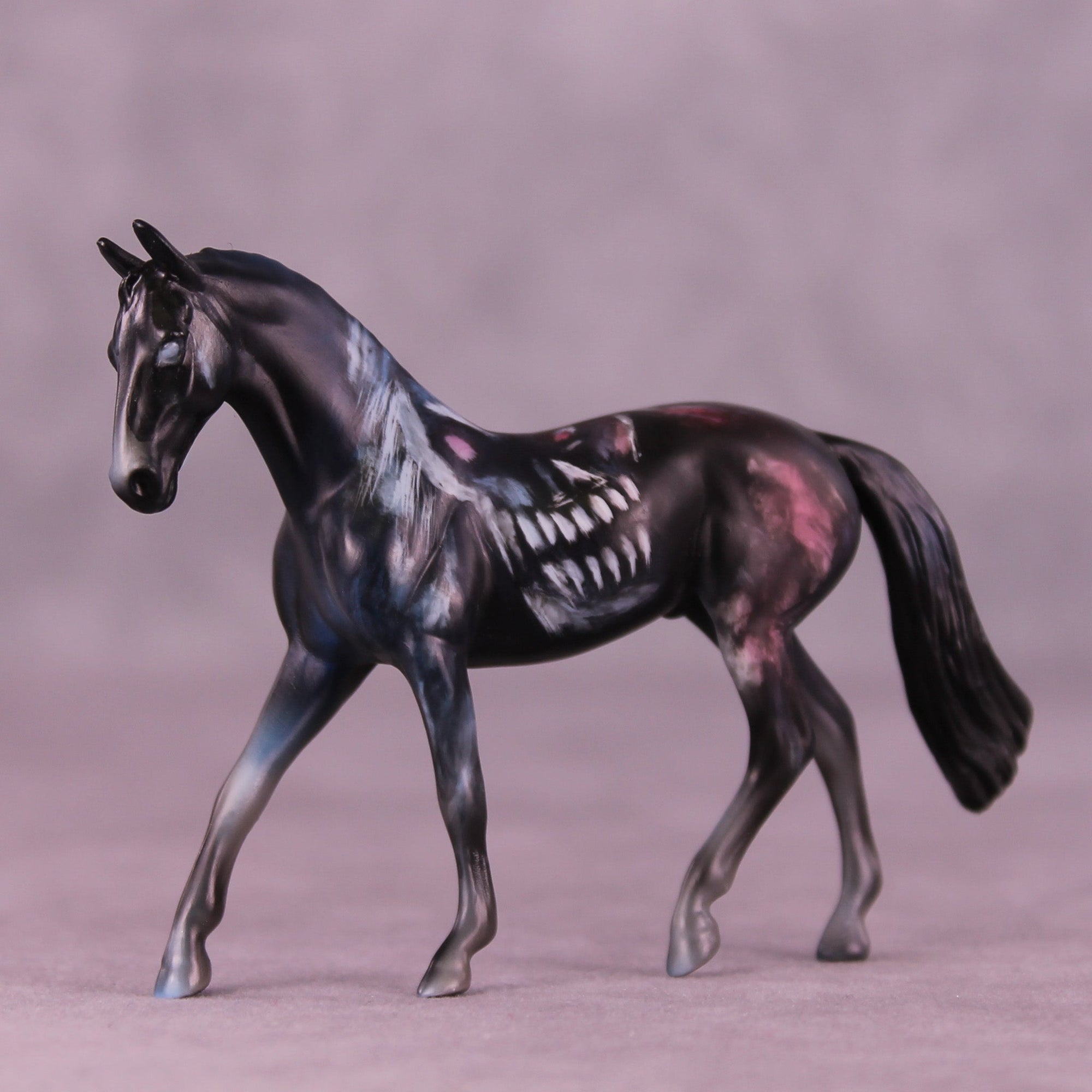 Macabre Laugh OOAK Chip Warmblood by Kike (Enrique) Duarte MM25 Group B