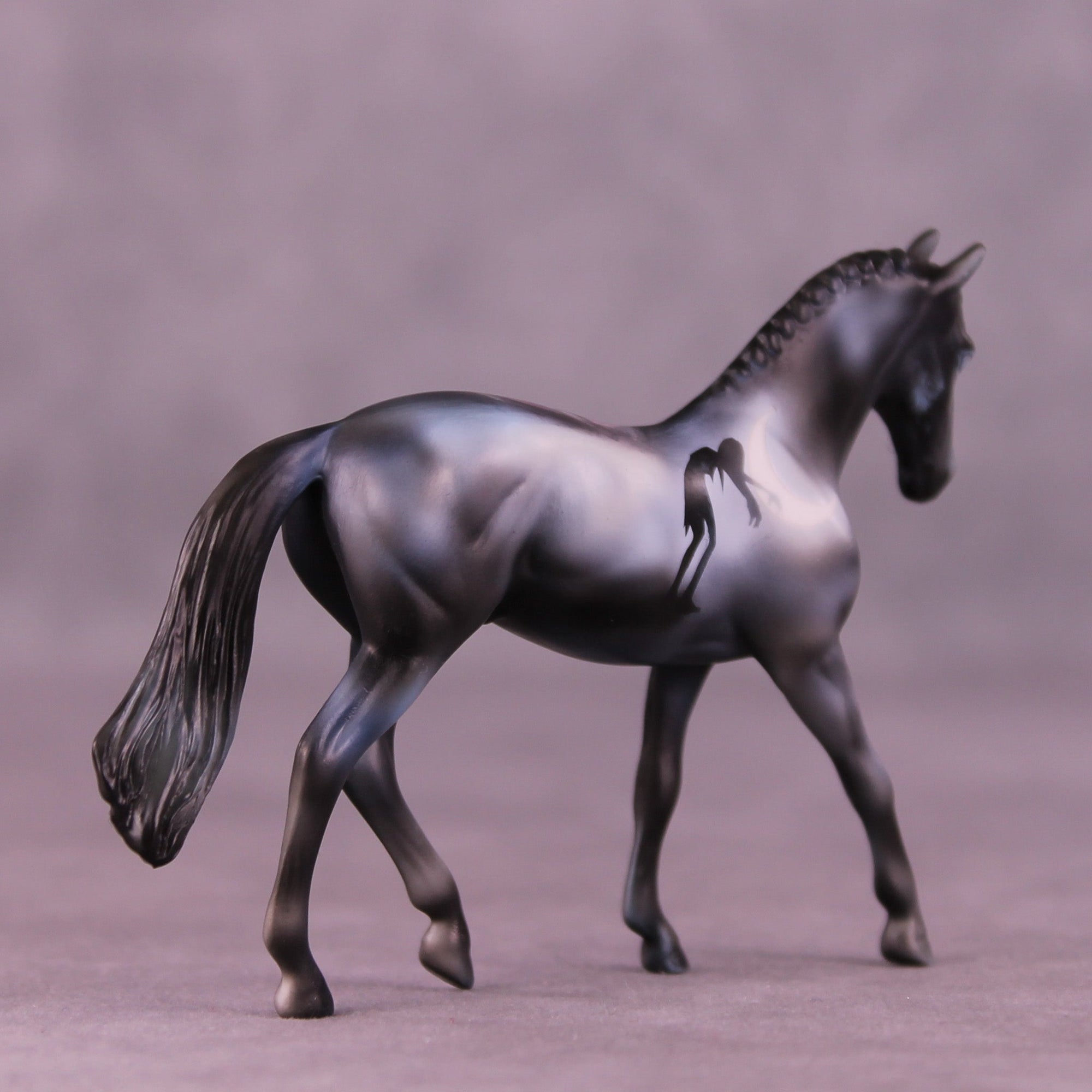 Macabre Laugh OOAK Chip Warmblood by Kike (Enrique) Duarte MM25 Group B