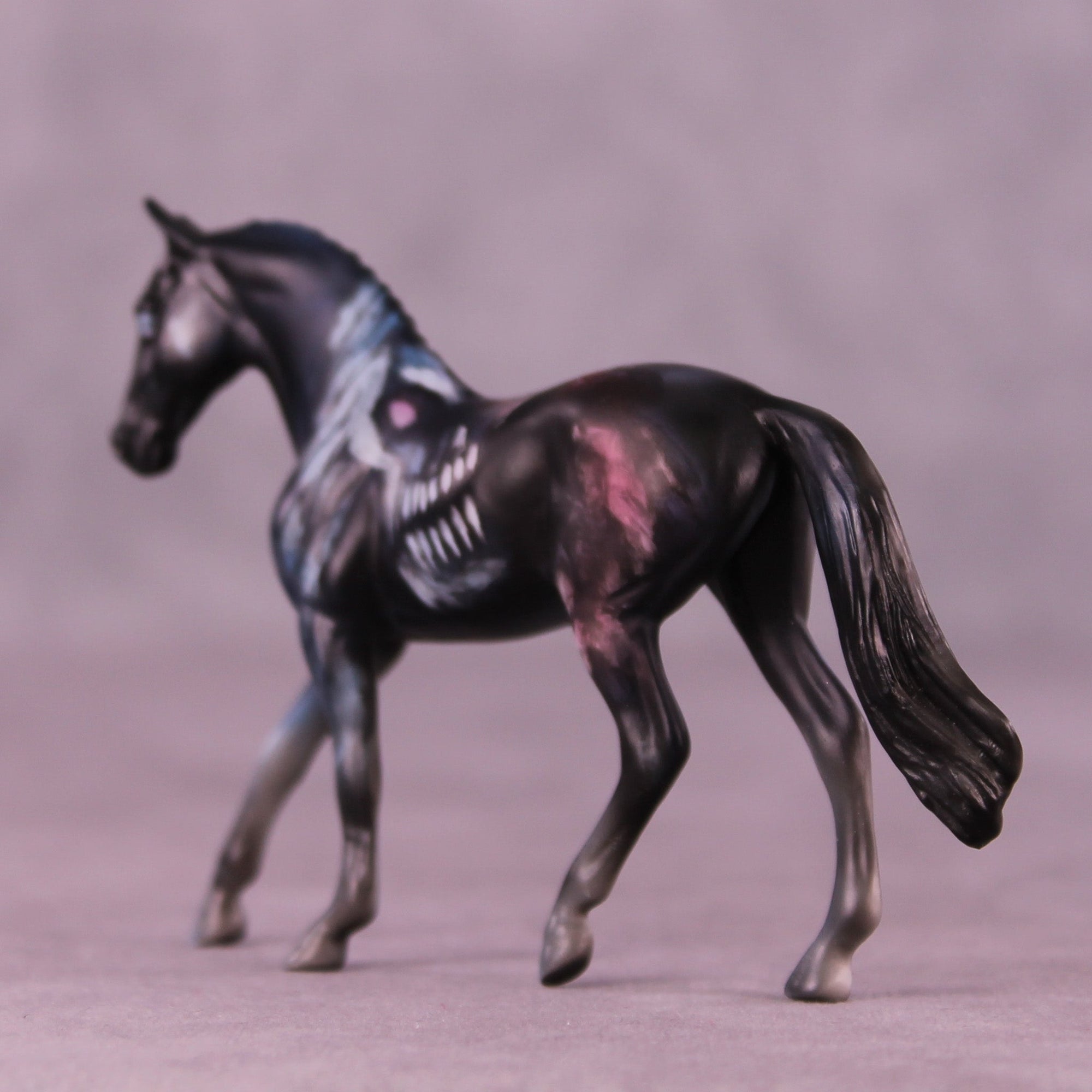 Macabre Laugh OOAK Chip Warmblood by Kike (Enrique) Duarte MM25 Group B