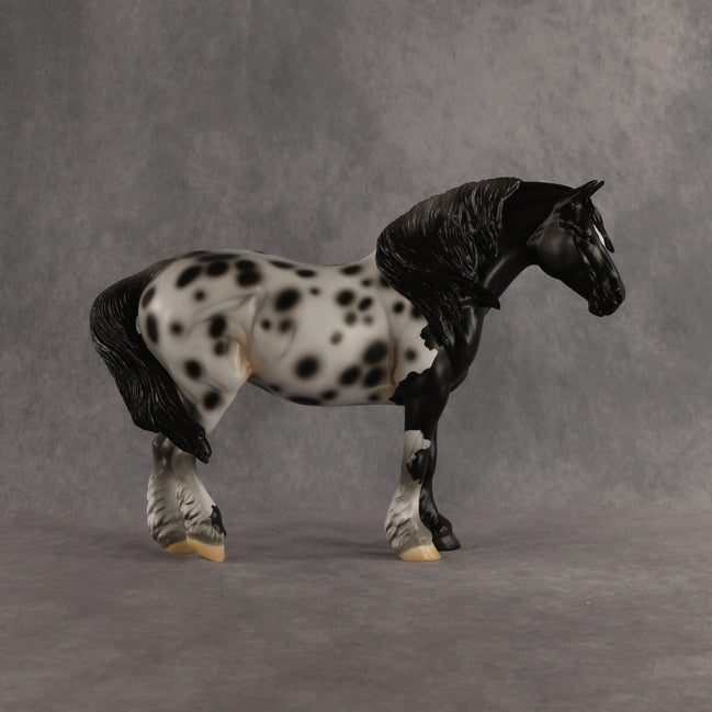 Magpie OOAK FCM Bunny by Madi Wiseman SHCF26