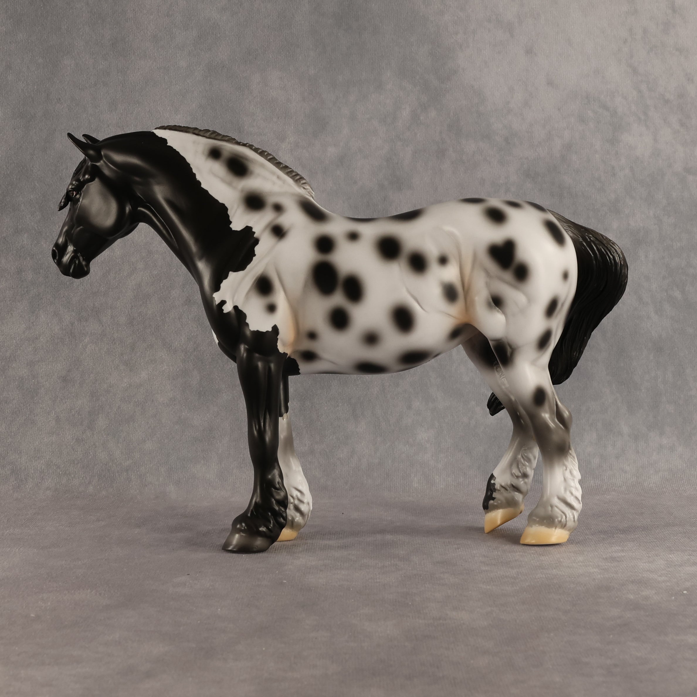 Magpie OOAK FCM Bunny by Madi Wiseman SHCF26
