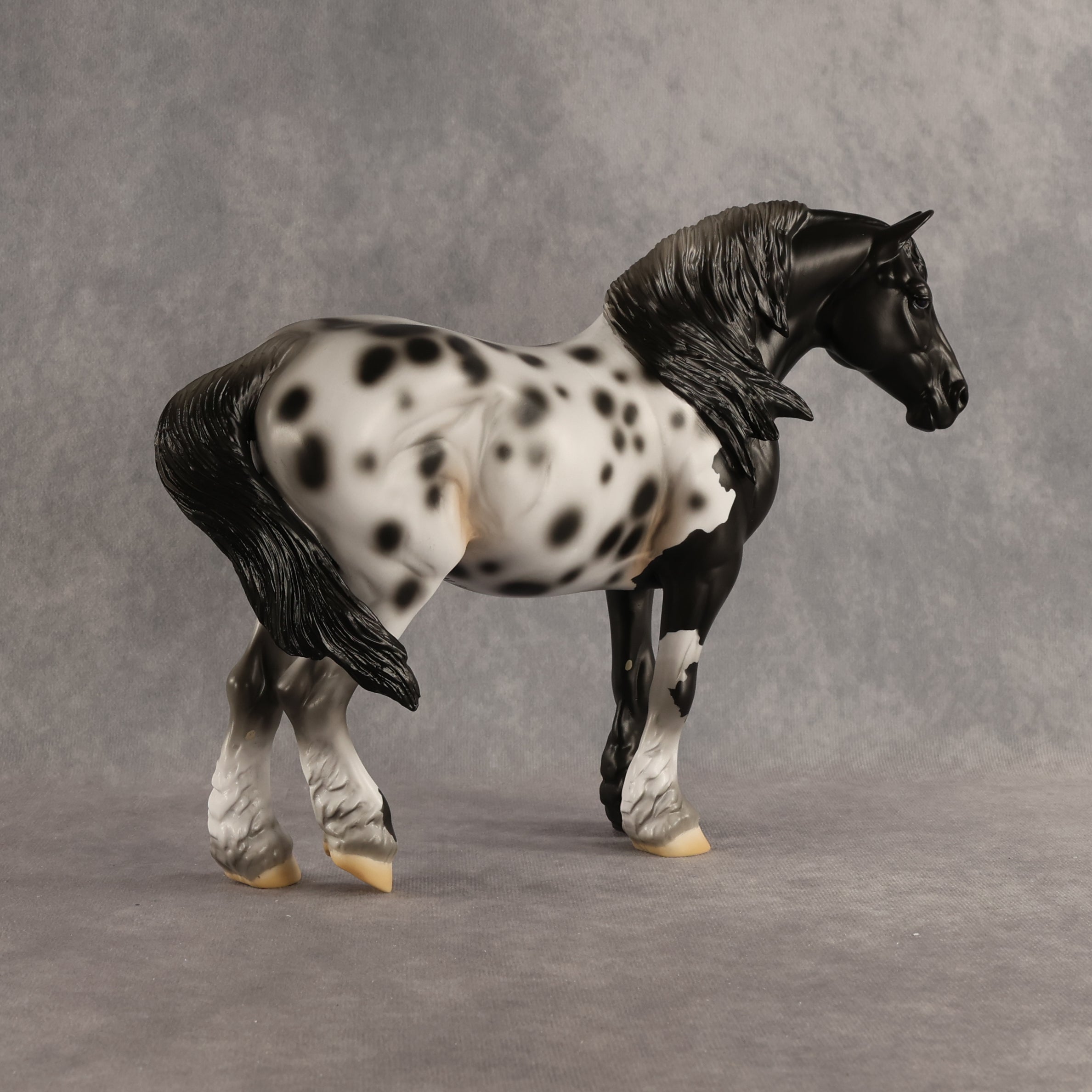 Magpie OOAK FCM Bunny by Madi Wiseman SHCF26