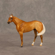 Mail Dancer OOAK FCM Chip Stock Horse by Julie Keim SHCF26