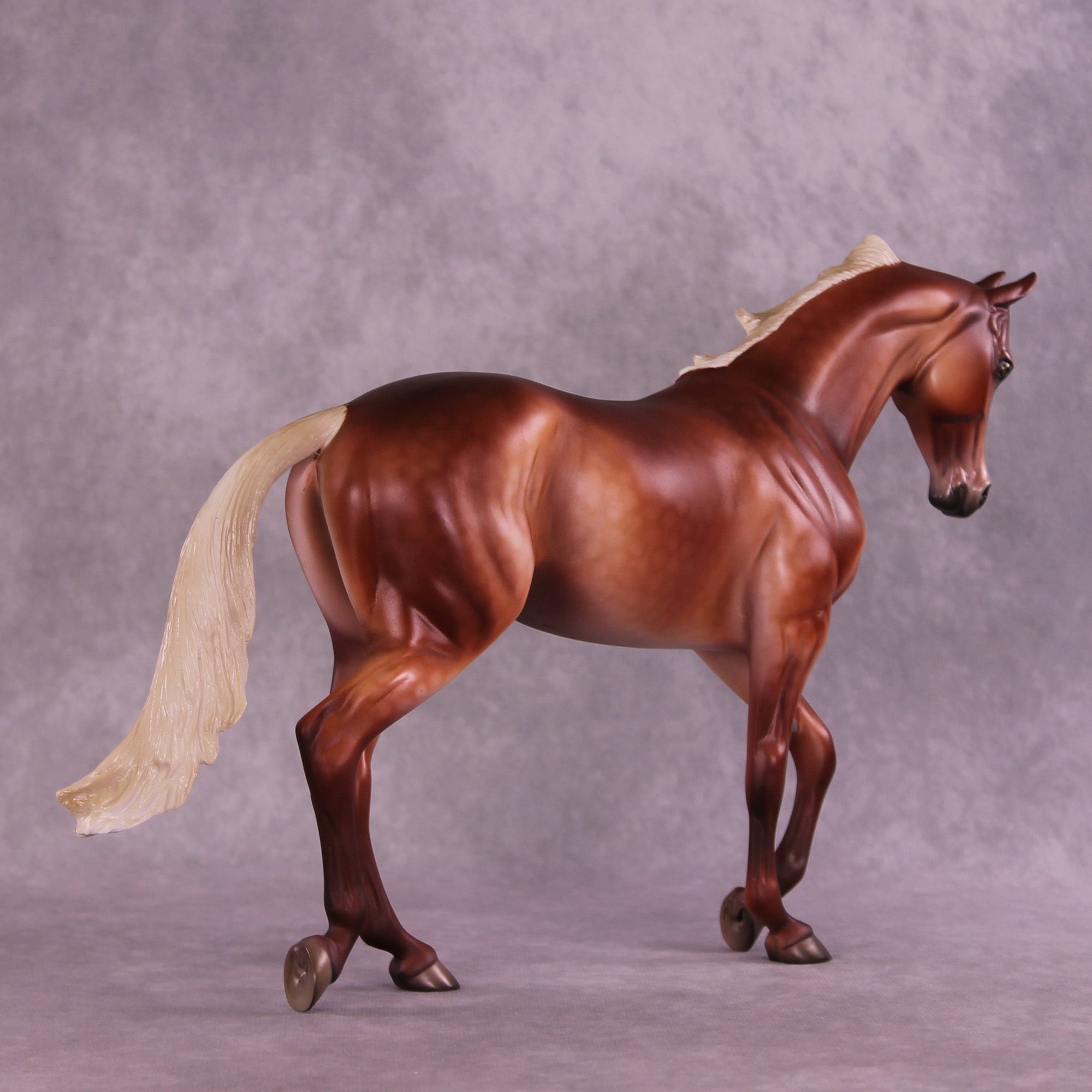 Mane E. Ack OOAK Thoroughbred by Dawn Quick MM25 Group D