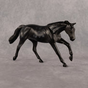 Mantis OOAK Pebble Stock Horse by Anna Rieck LHS26