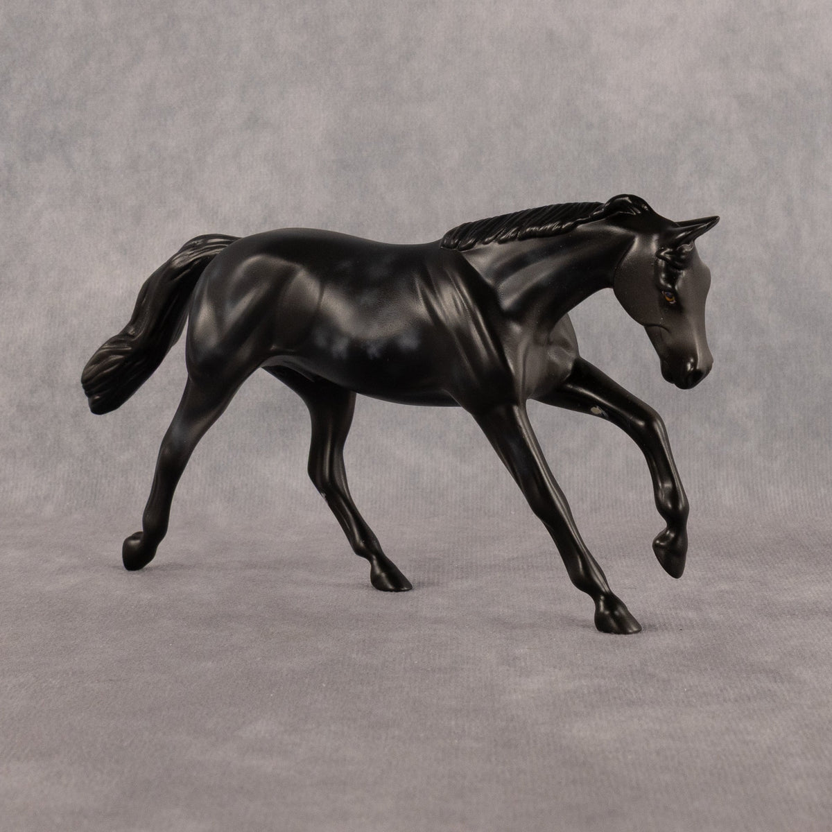 Mantis OOAK Pebble Stock Horse by Anna Rieck LHS26