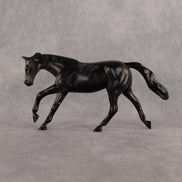 Mantis OOAK Pebble Stock Horse by Anna Rieck LHS26