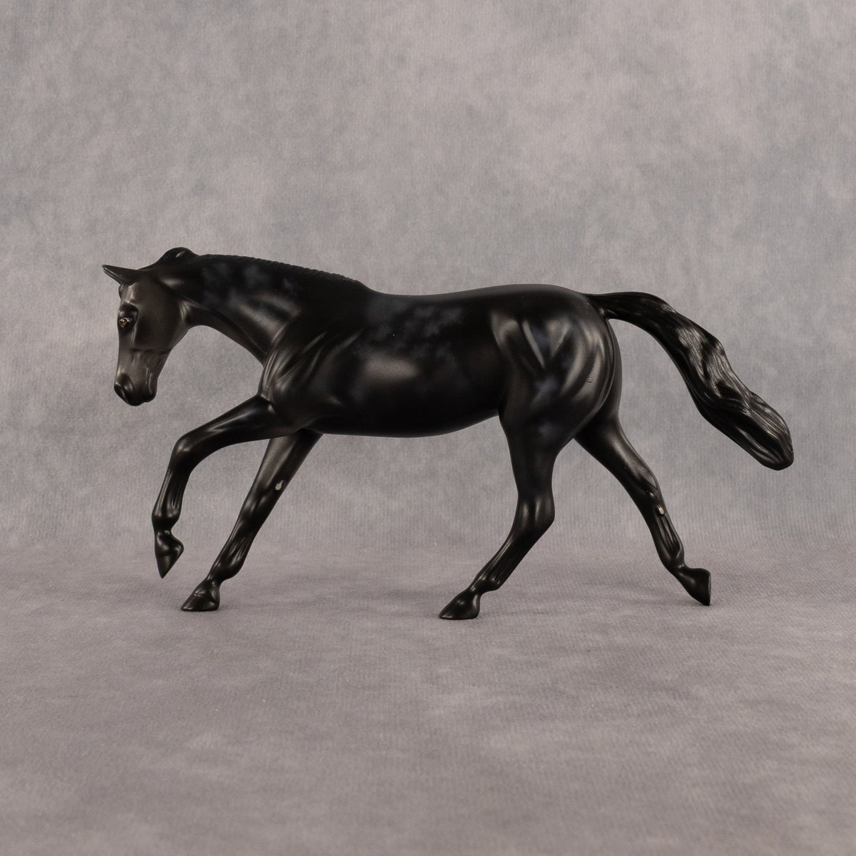 Mantis OOAK Pebble Stock Horse by Anna Rieck LHS26