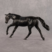 Mantis OOAK Pebble Stock Horse by Anna Rieck LHS26