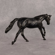 Mantis OOAK Pebble Stock Horse by Anna Rieck LHS26