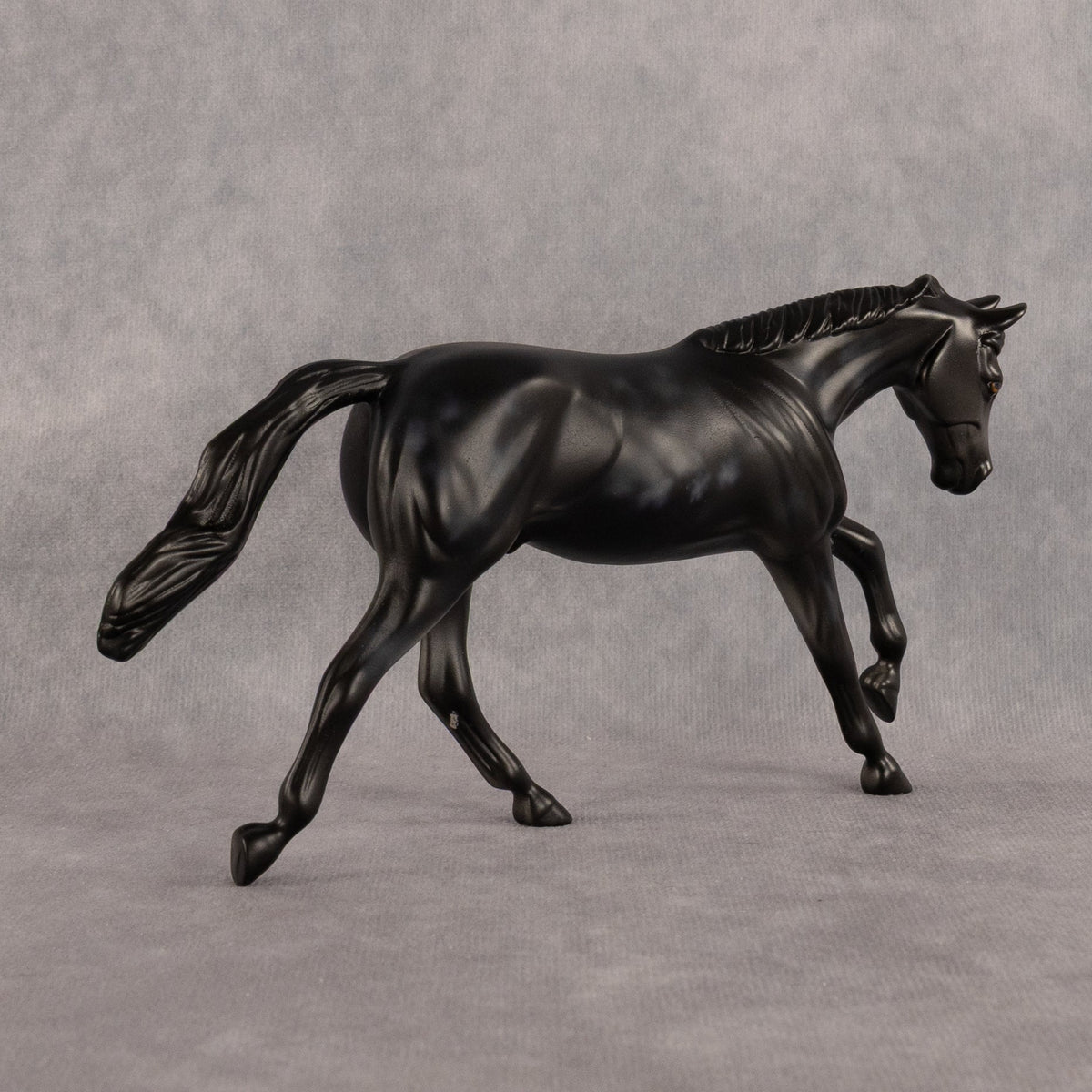 Mantis OOAK Pebble Stock Horse by Anna Rieck LHS26