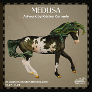 Medusa OOAK EFCM Arabian Mare by Kristen Cermele MM26